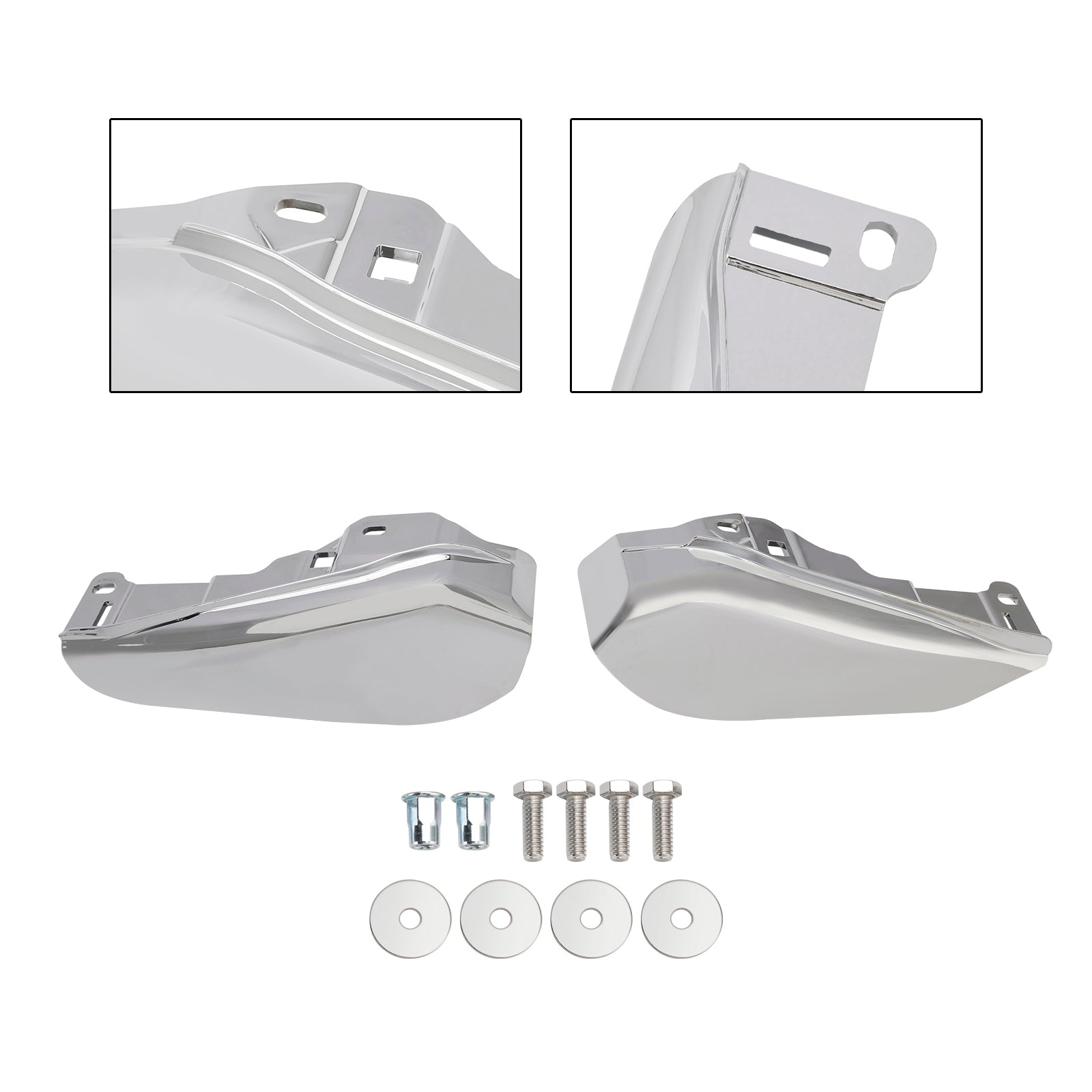 Mid-Frame Air Heat Deflector fit for Touring CVO Street Glide Road Glide 23-2024