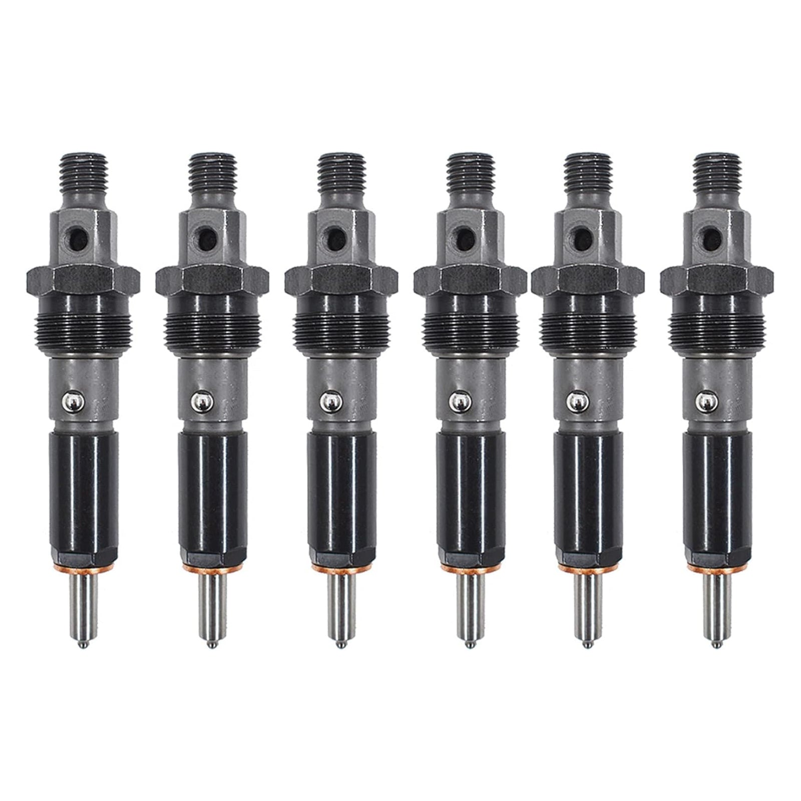 1989-2993 Dodge D250 D350 Cummins 5.9L 12V 6Pcs Fuel Injector 0432131837 3919350