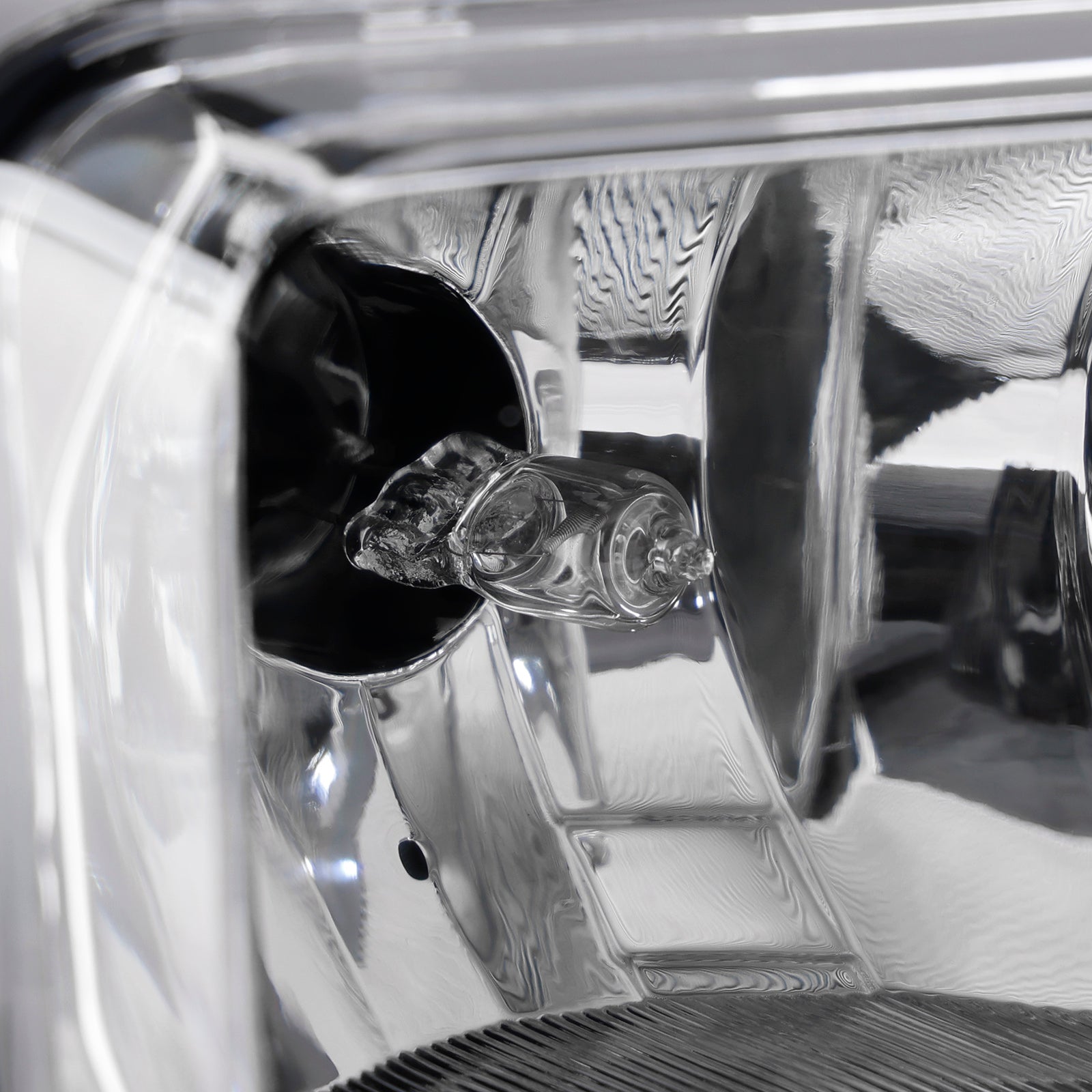 Pair Front Fog Light Lamps With Bulbs For Chevy Silverado 2007-2013 Clear Lens