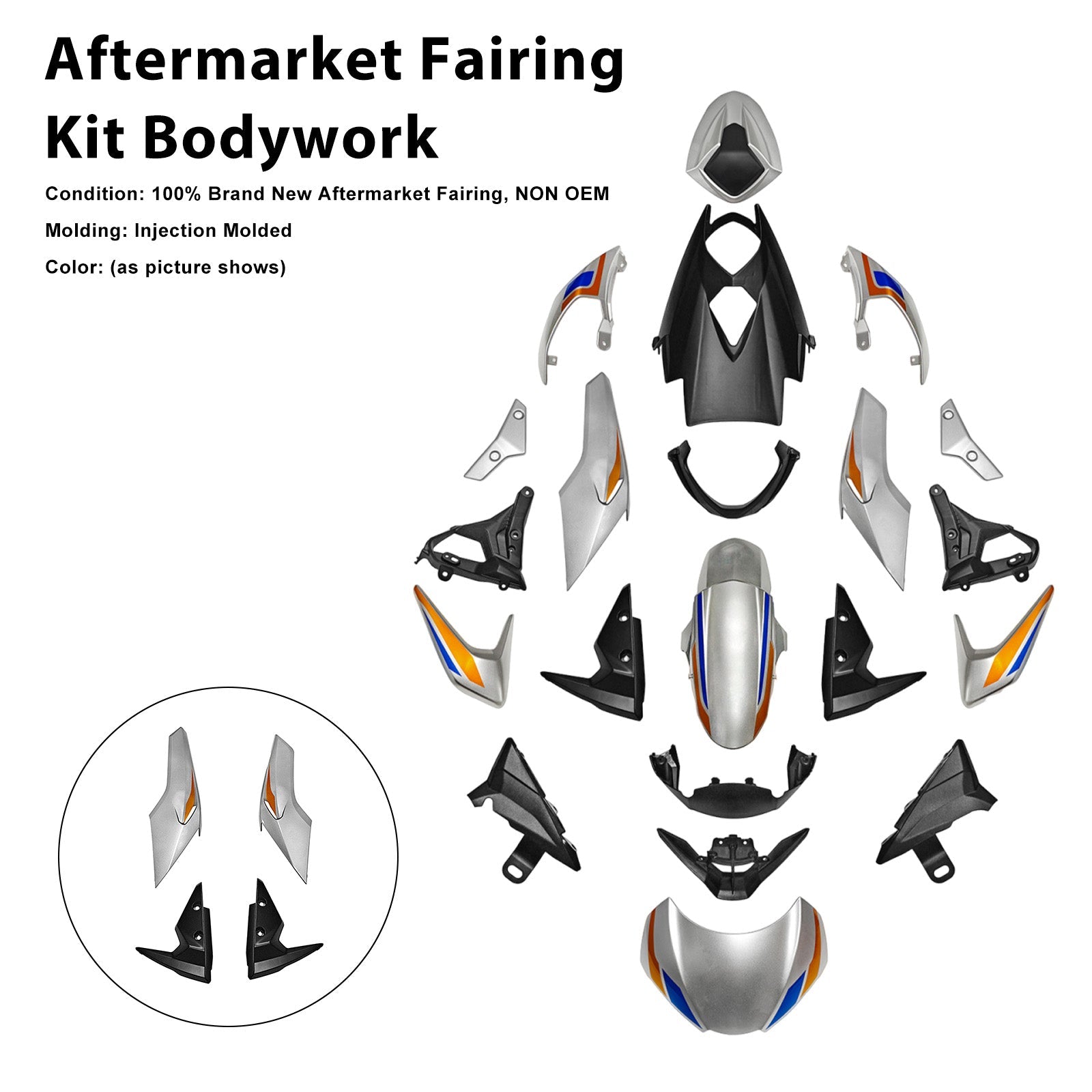 2020-2022 for Street Triple 765 R/RS Injection Bodywork Fairing Kit