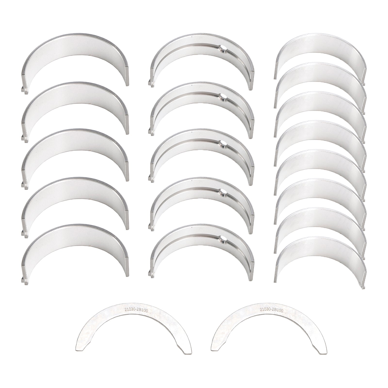 Hyundai Veloster Base Hatchback 3-Door 2013-2014 1.6L Engine Crankshaft Con Rods & Bearing Set