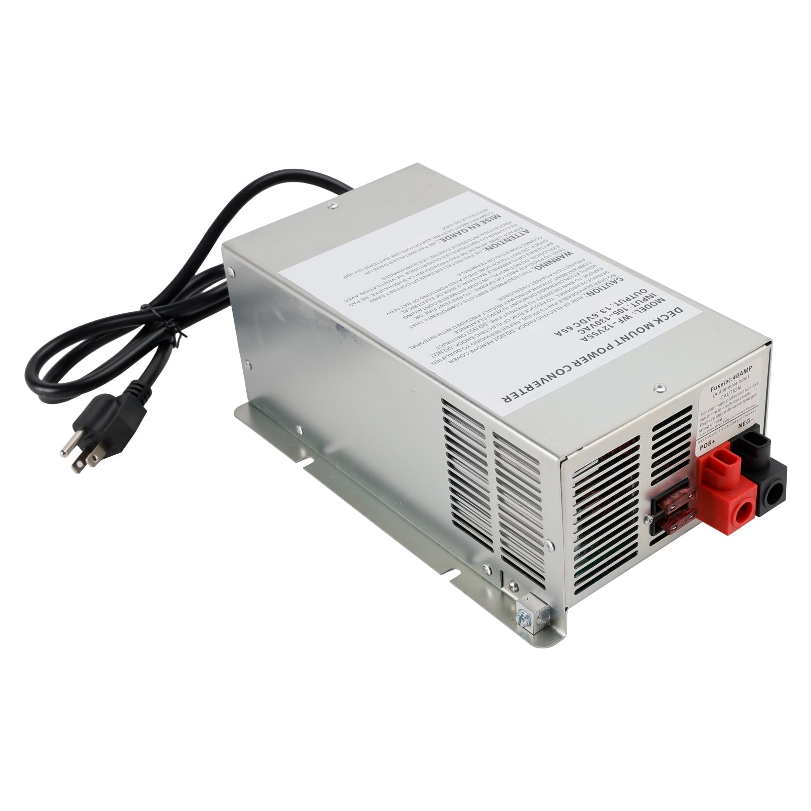 65 Amp WF-9865 Power Converter Charger RV Trailer Camper WF-9865-AD-CB WF-9800