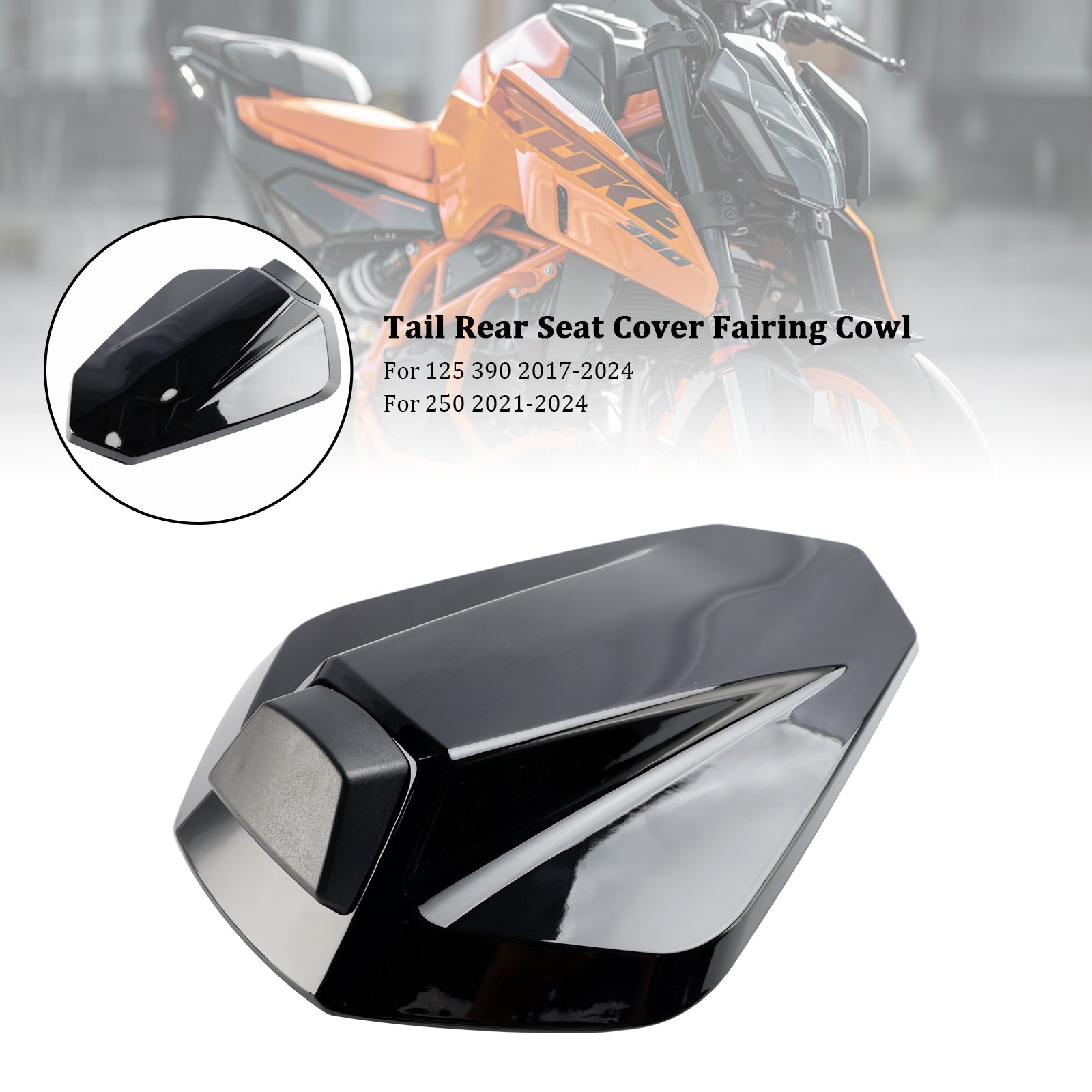 Tail Rear Seat Cover Fairing Cowl For 125 250 390 2017-2023