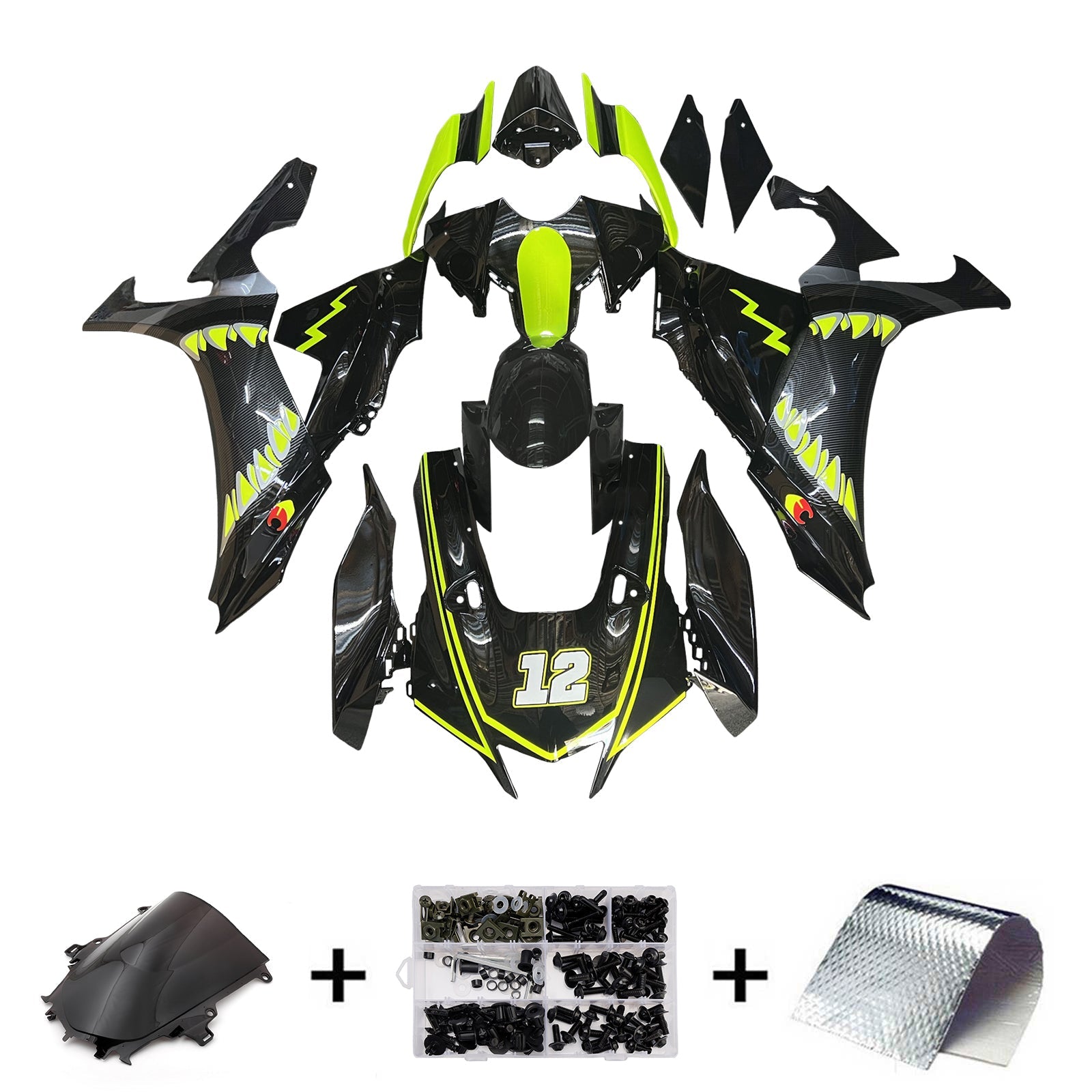 Injection Fairing Kit Bodywork Plastic ABS fit For Yamaha YZF-R1 2020-2025