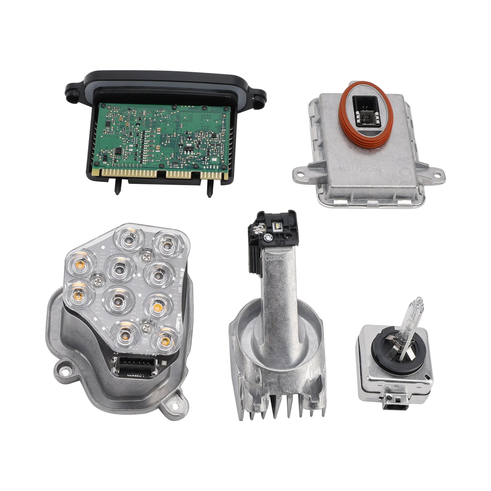 2012-2013 BMW 528i xDrive 12PCS Left+Right Power Module LED Headlight AHL 63117316217 130732946100