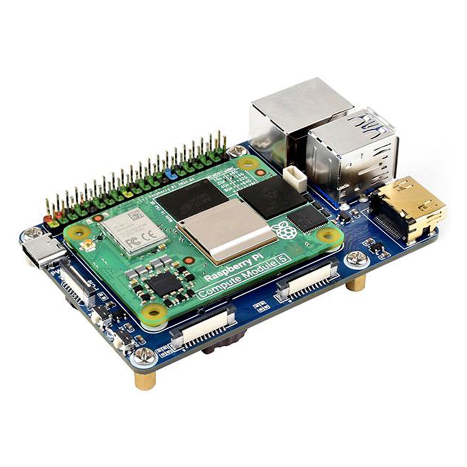 Raspberry Pi Compute Module 5 Expansion Board CM5 Computing Module Core Board