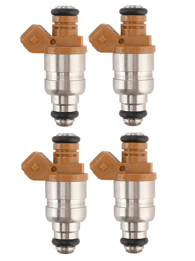 4PCS Fuel Injector 96620255 Fit Chevrolet Fit Daewoo Matiz 0.8L 1.0L 96518620