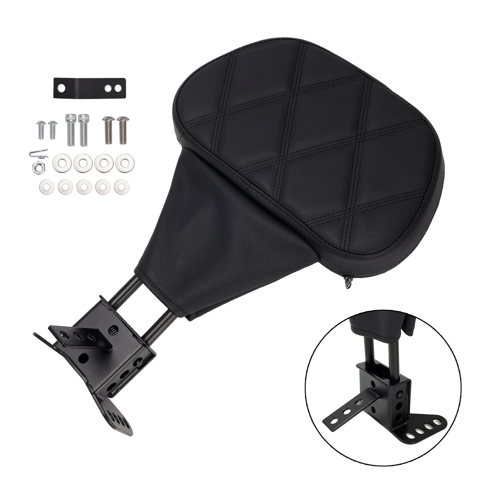 1988-2008 Street Electra Road Glide Road King Tri Glide Driver Backrest pad