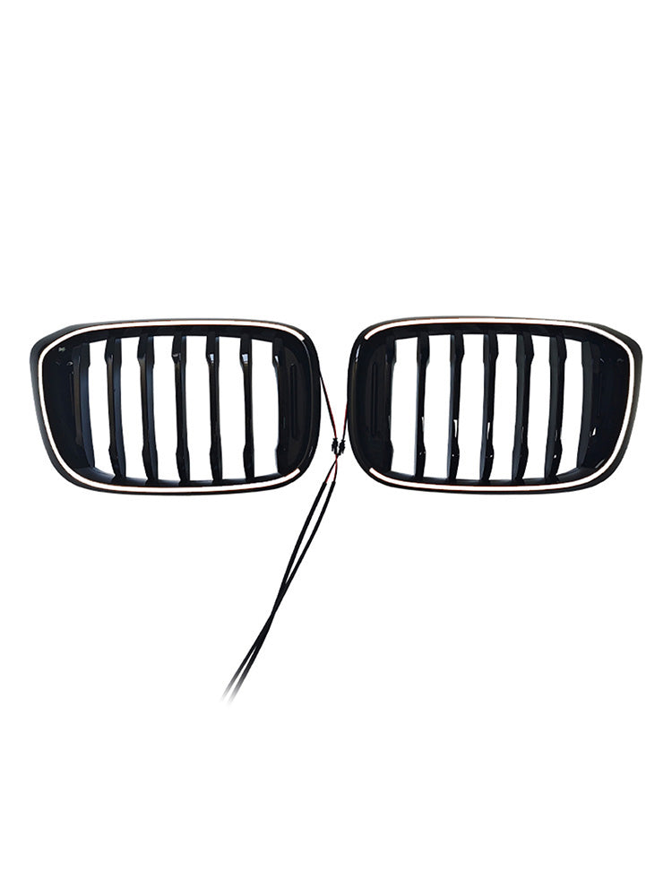 Gloss Black Front Kidney Grill Grille Fit BMW X4 G02 X3 G01 G08 2018-2021
