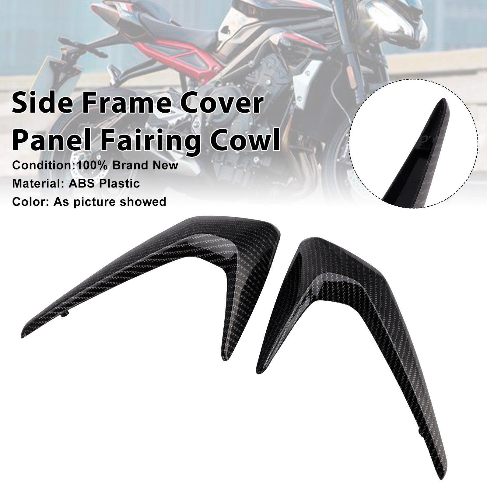 2020-2022 Street Triple 765 R/RS Side Frame Cover Panel Fairing