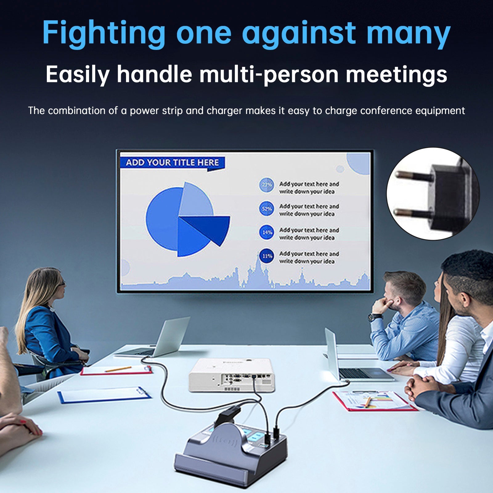 140W Smart Wireless Fast Charging Socket High Power PD100W Notebook QC Charging Mobile Phone Charger EU Plug