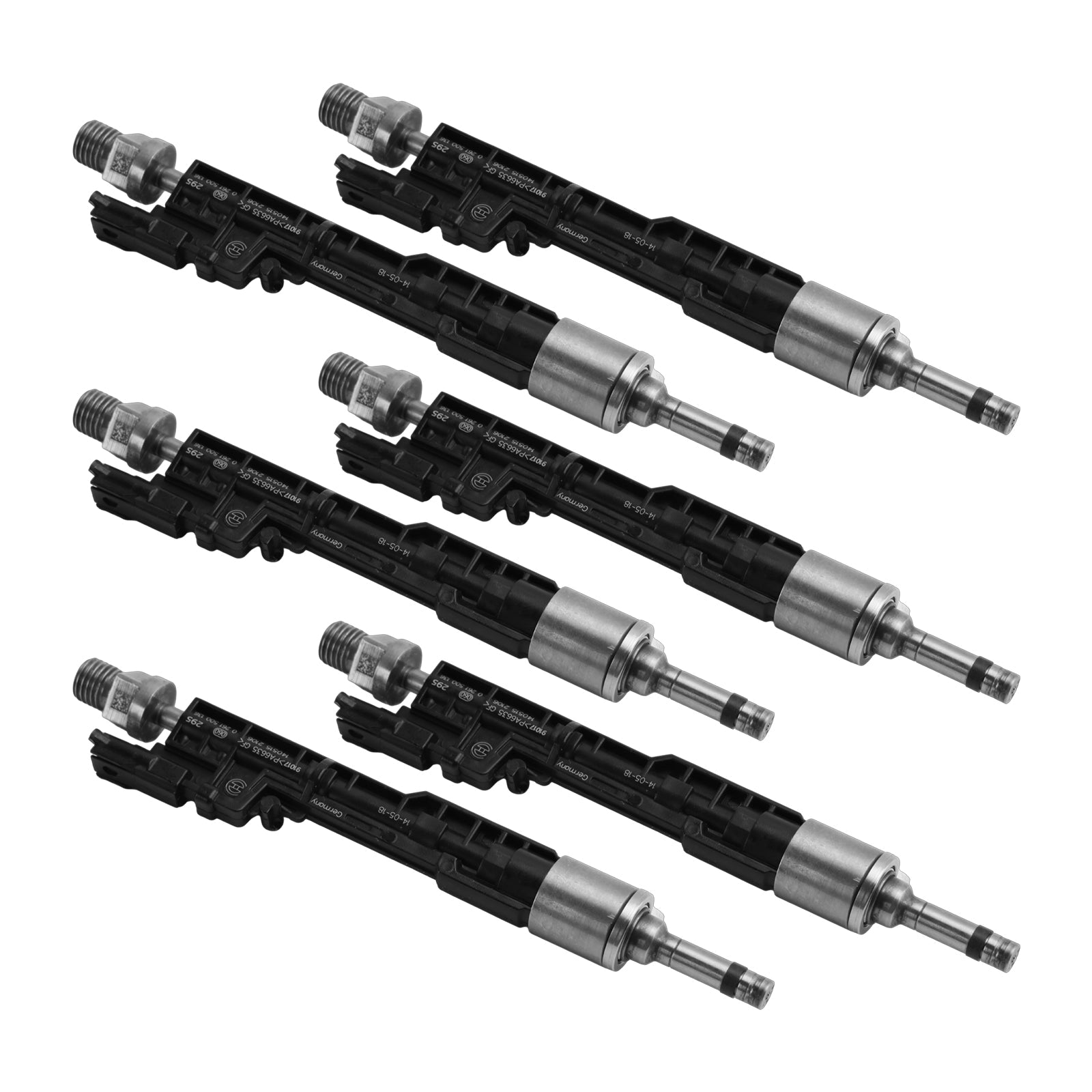 6Pcs Fuel Injector For BMW F10 M5 F06 F07 F12 F13 F15 X5 0261500136 13647599876