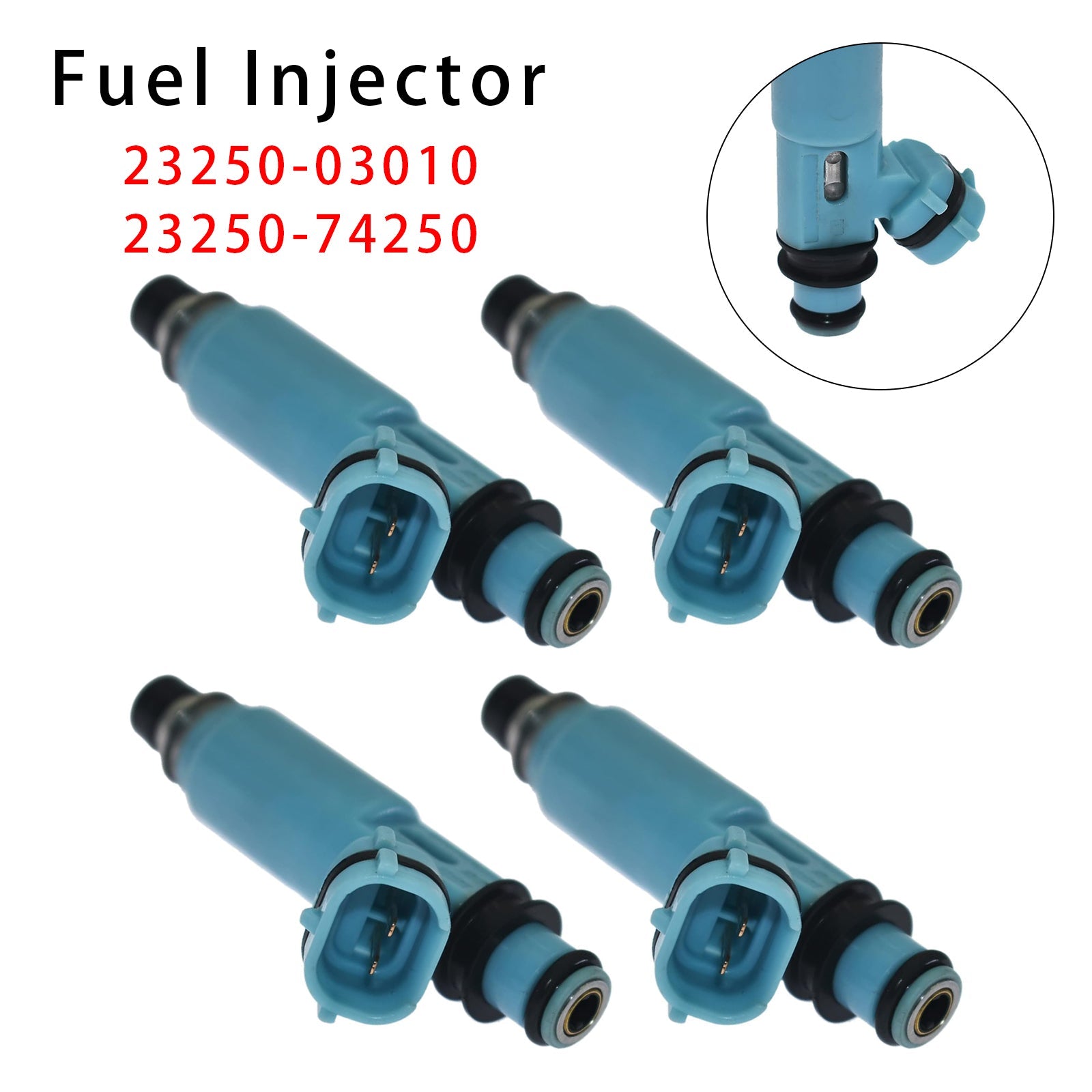 4Pcs Fuel Injector For Toyota Solara Camry 2.2L 23250-03010 23250-74250