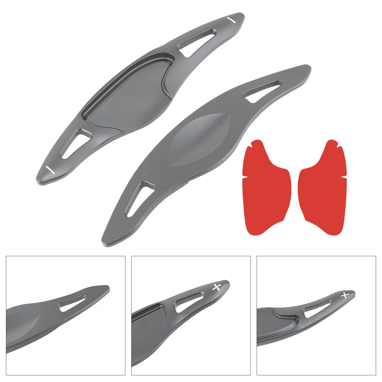 Steering Wheel Paddle Shifter Extension For Honda FIT VEZEL HRV Aluminium