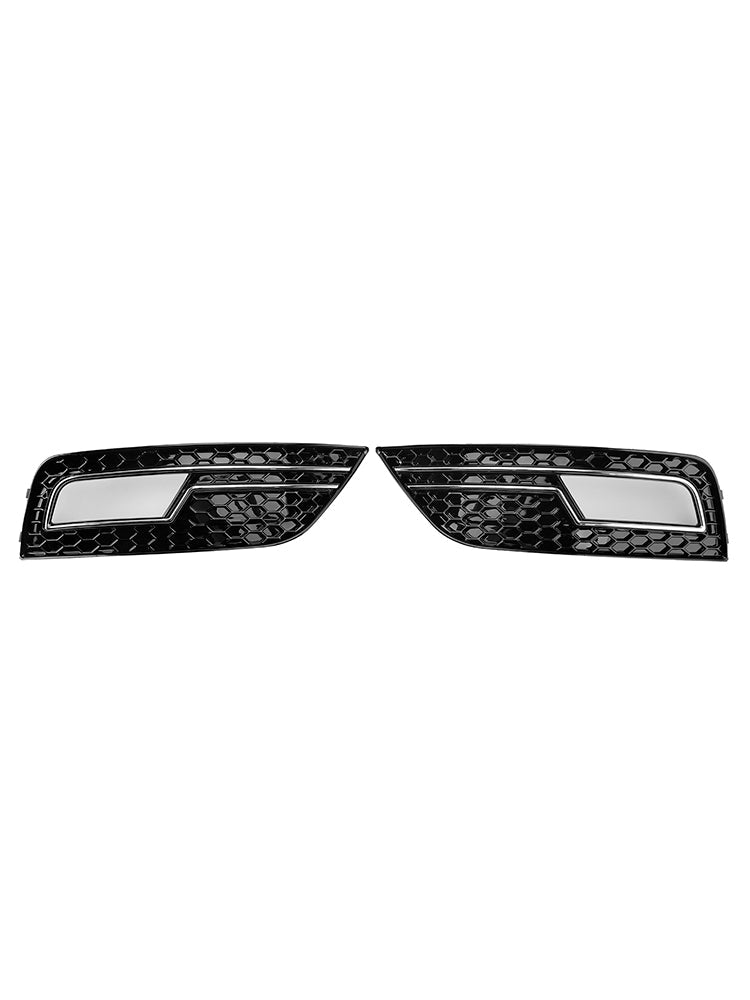 2013-2015 Audi A4 B8.5 Chrome Fog Light Cover Grille Standard Bumper