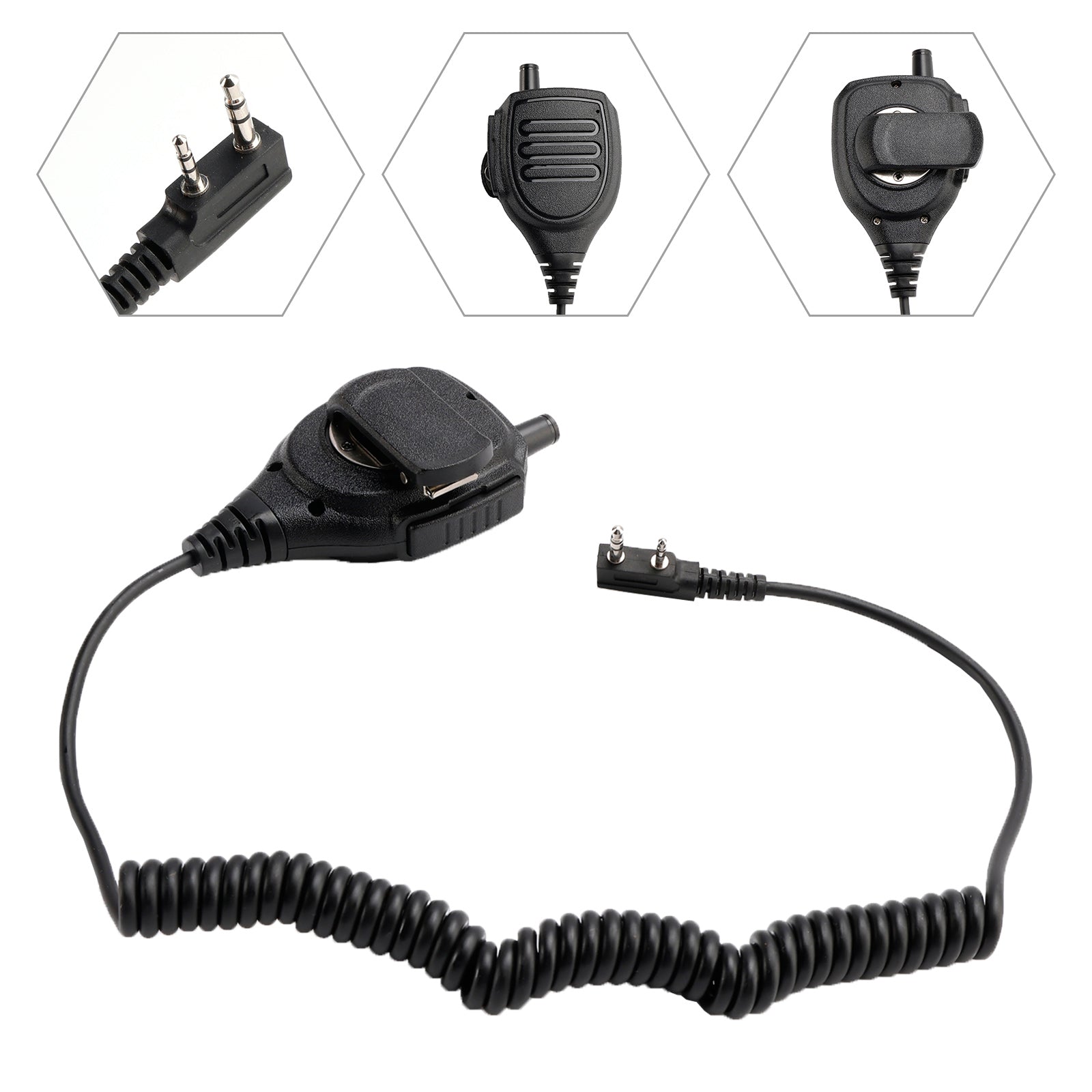 K-SM1601 Microphone Speaker For TK-240 TH-F7 RPU499A Plus KG669 VEV-3288S UV-5RC