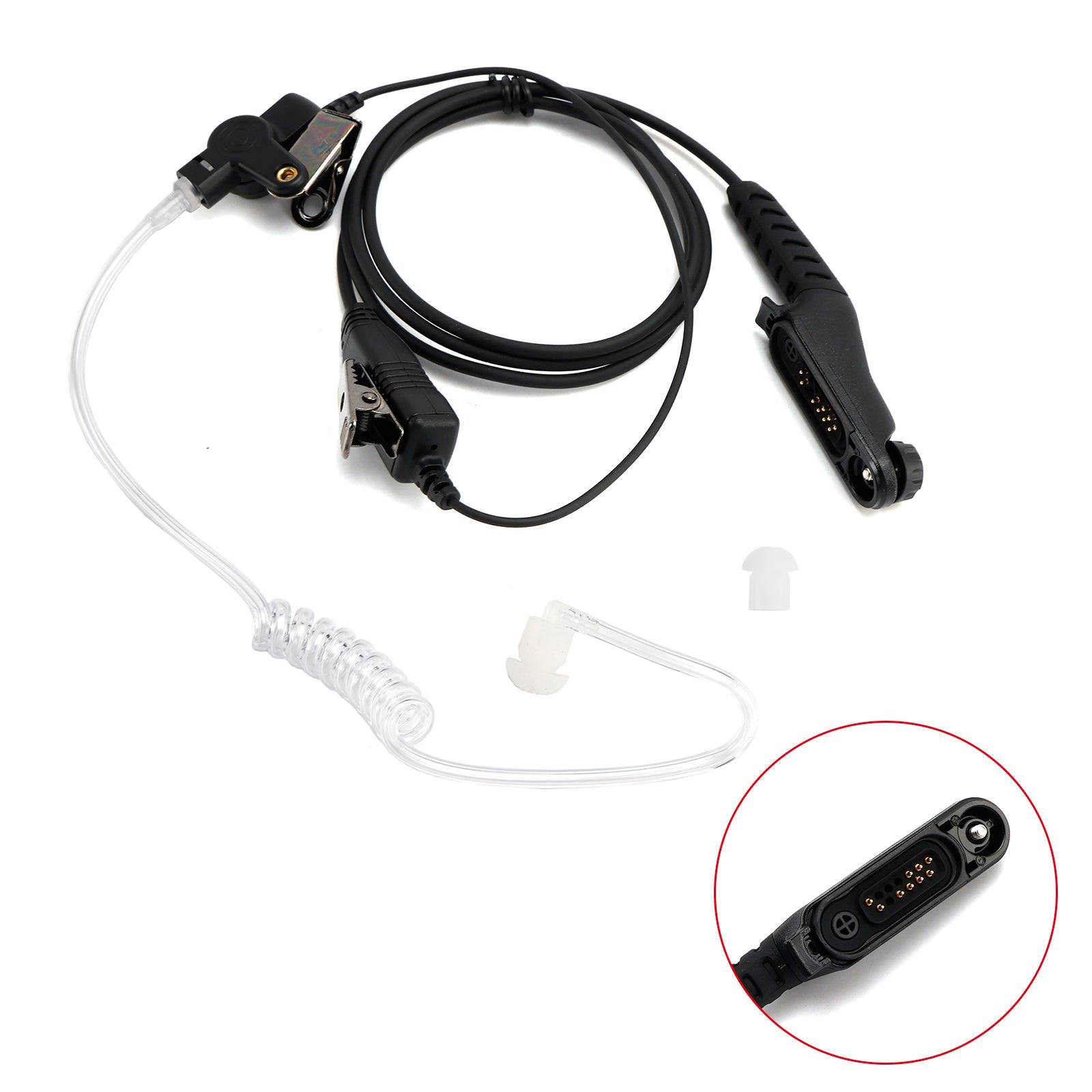 R7-018 Transparent Air Tube Earphone In-ear For R7 R7A MXP600 ION APXN70 APXN50