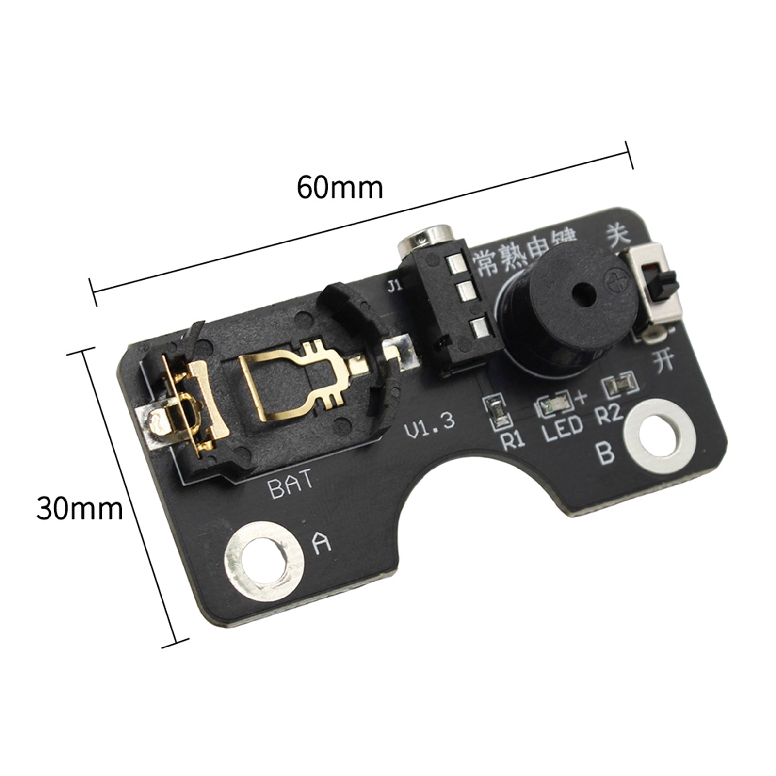 Morse Code CW Transmission Training Key Sound Light Circuit Board For Manual Key
