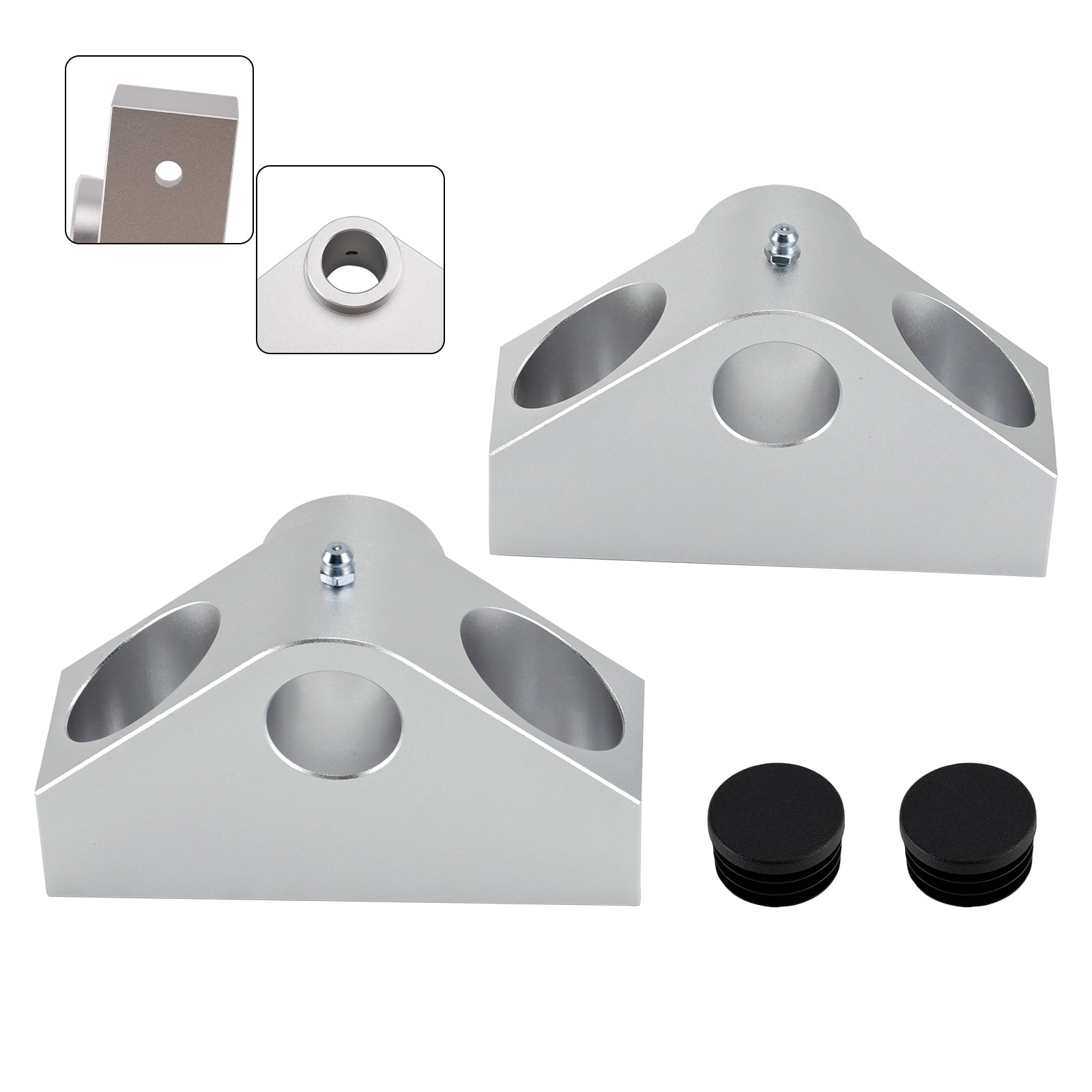 Dump Bed Hinge Mount Kit 2 Pcs Billet Kit For Can Am Defender Hd Sxs 2016-2024