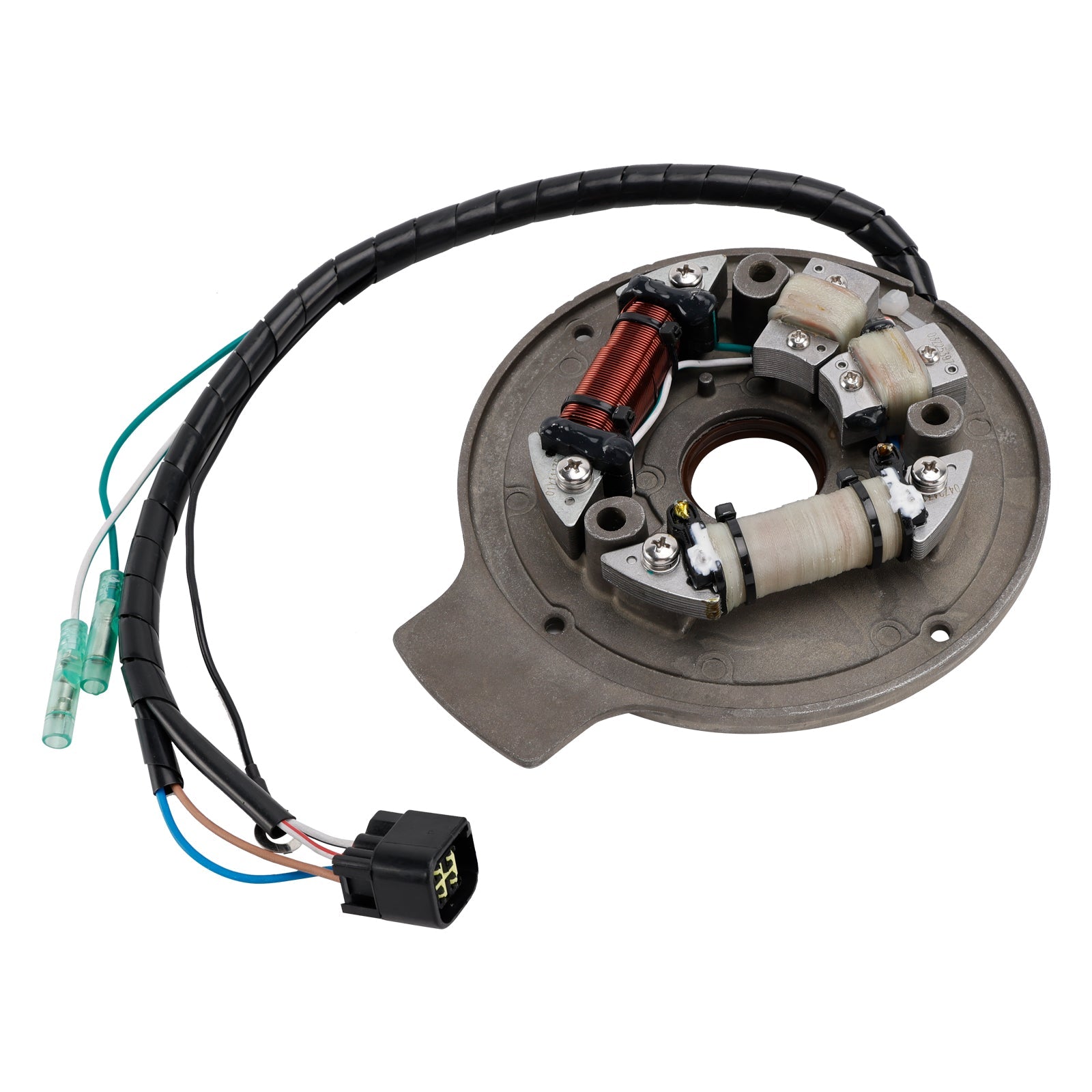 2018-2019 Yamaha 40hp EK40GMHL Generator Charge & Lighting Coil Base Assy 6F5-85560-B0