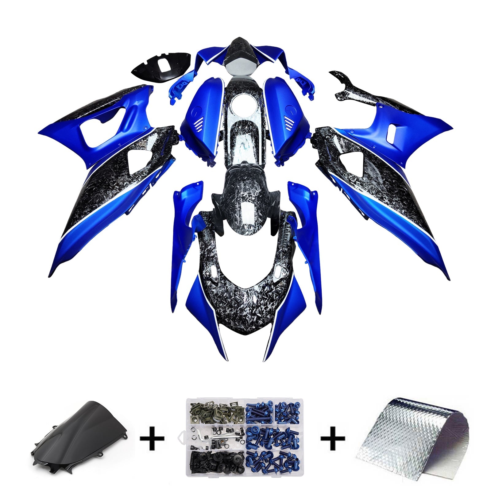 Injection Fairing Kit Bodywork Plastic ABS fit For Yamaha YZF-R7 2021-2025