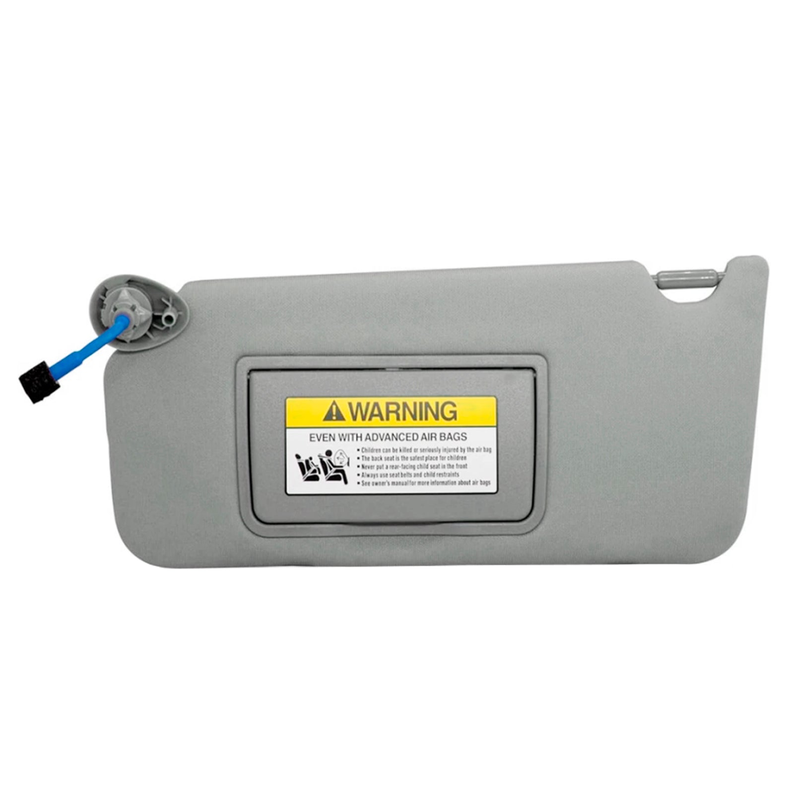 2008-2017 Honda Accord Gray Left Driver Side Sun Visor 83280TA5A51ZA