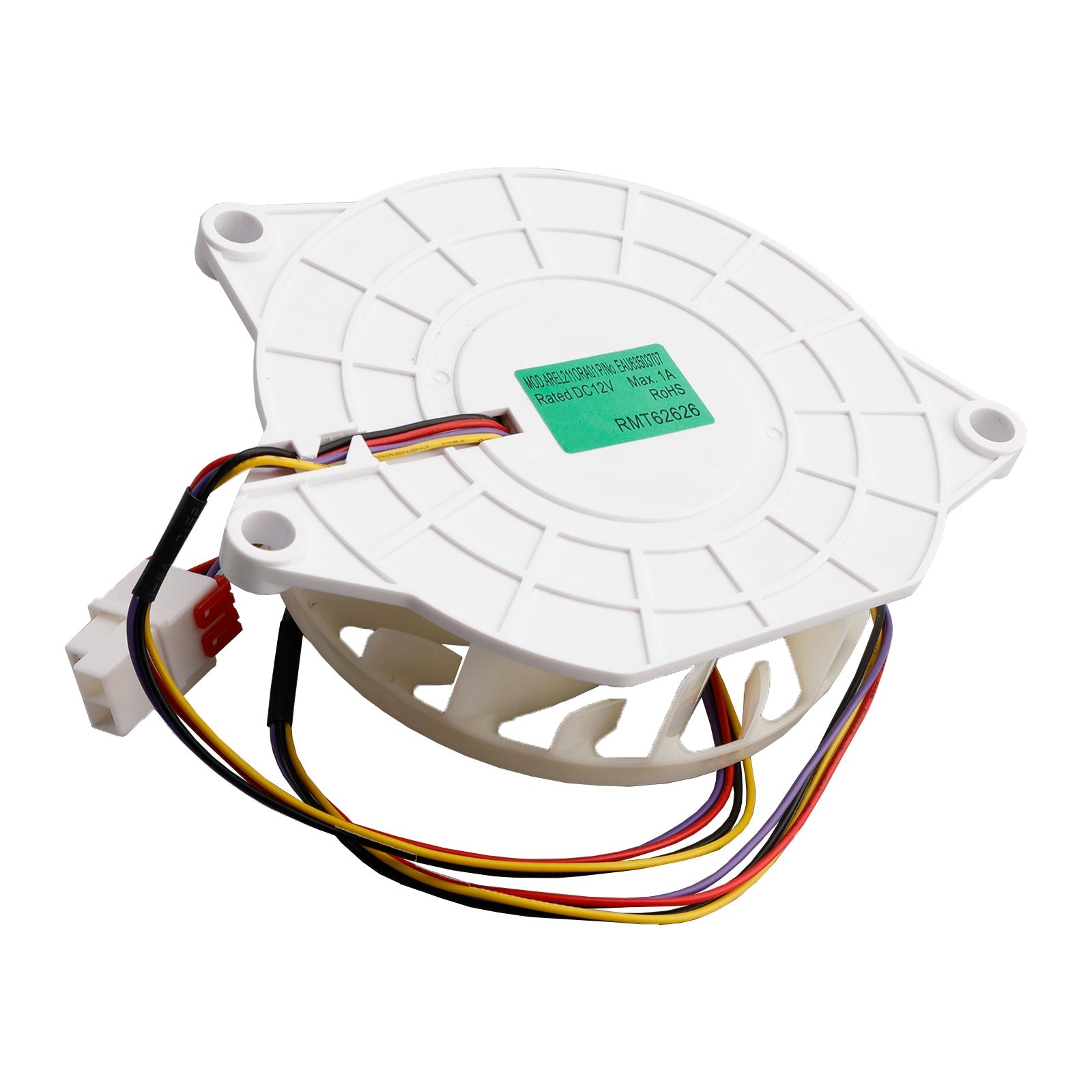 EAU63503707 Refrigerator Evaporator Fan Motor DC12V 1A For LG Refrigerator