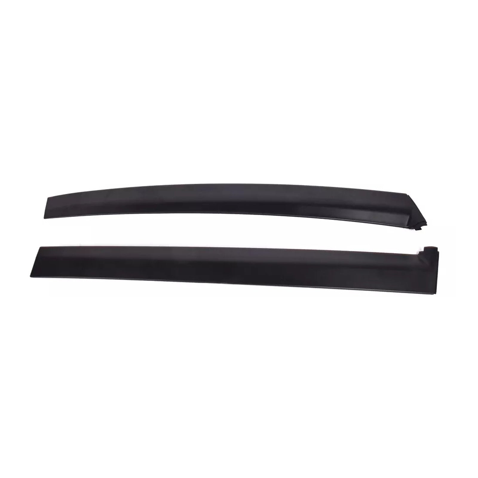 1992-1995 Honda Civic 2/3 door coupe and hatchback Left&Right Door Garnish Trim Pillar Sash Set SLJ-1173A-BK