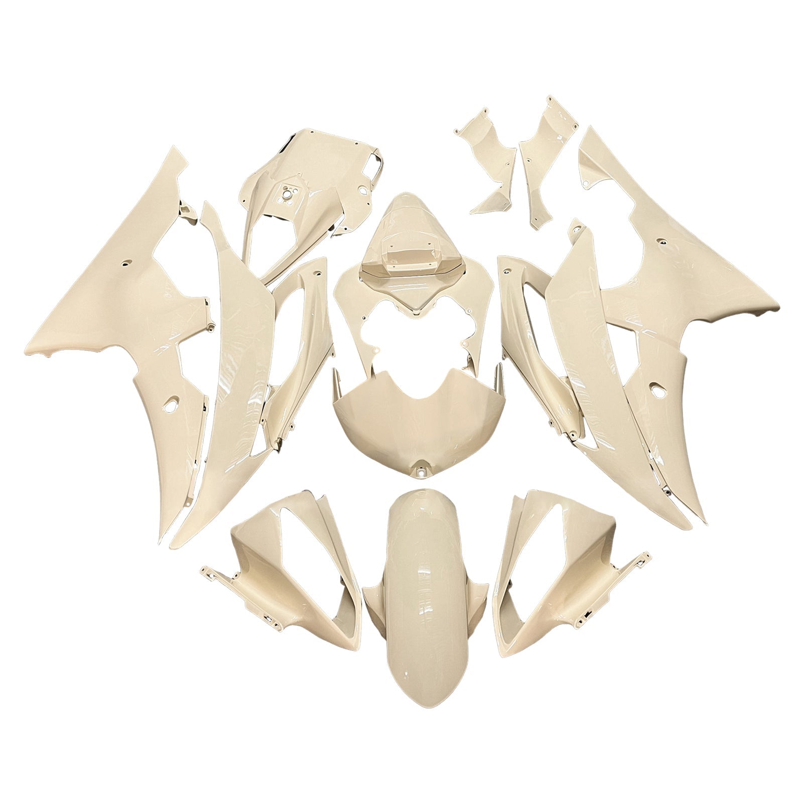 Injection Fairing Kit Bodywork Plastic ABS For Yamaha YZFR6 YZF-R6 2008-2016