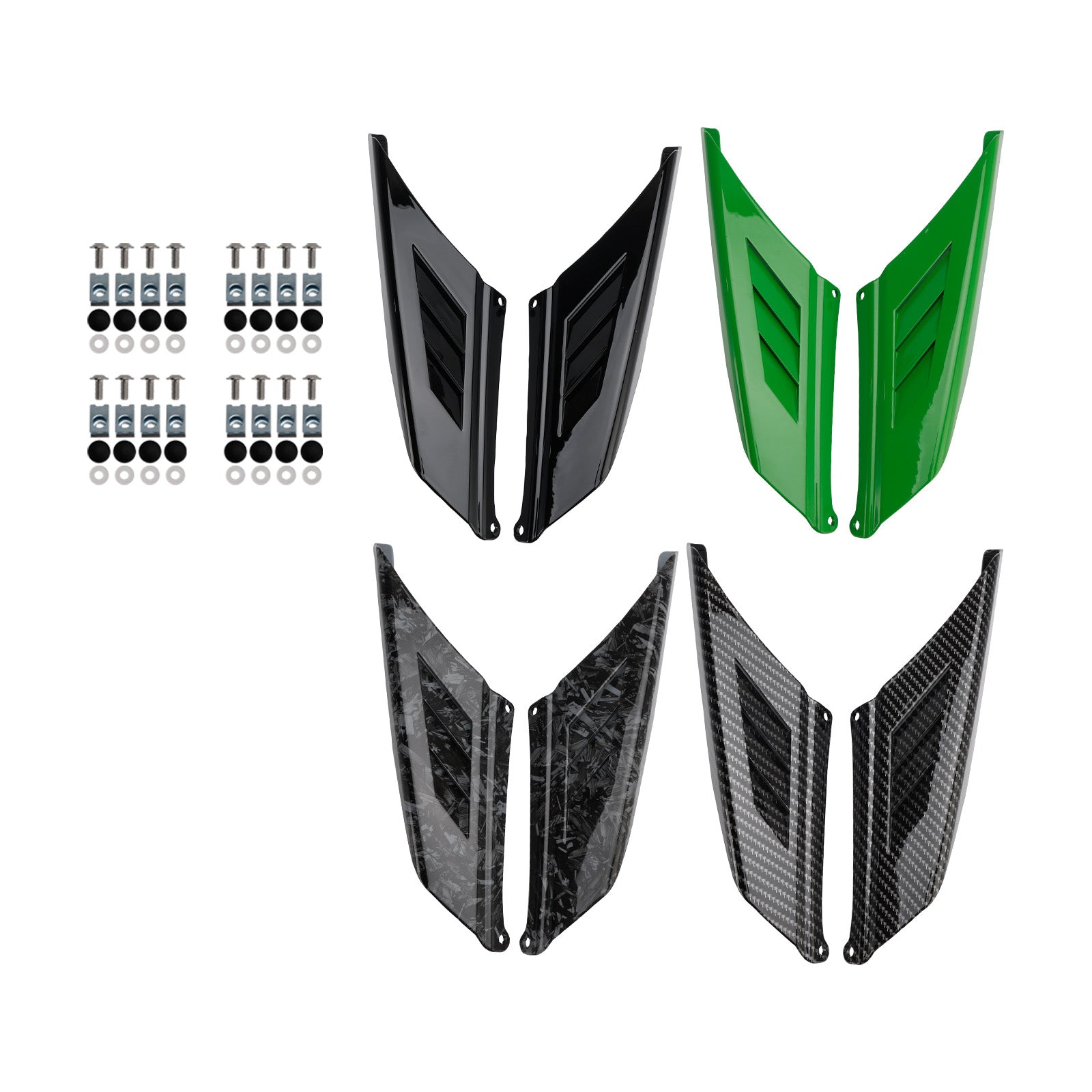 2023-2025 Kawasaki NINJA ZX-4R ZX-4RR Rear Tail Wing Fixed Wing Fairing