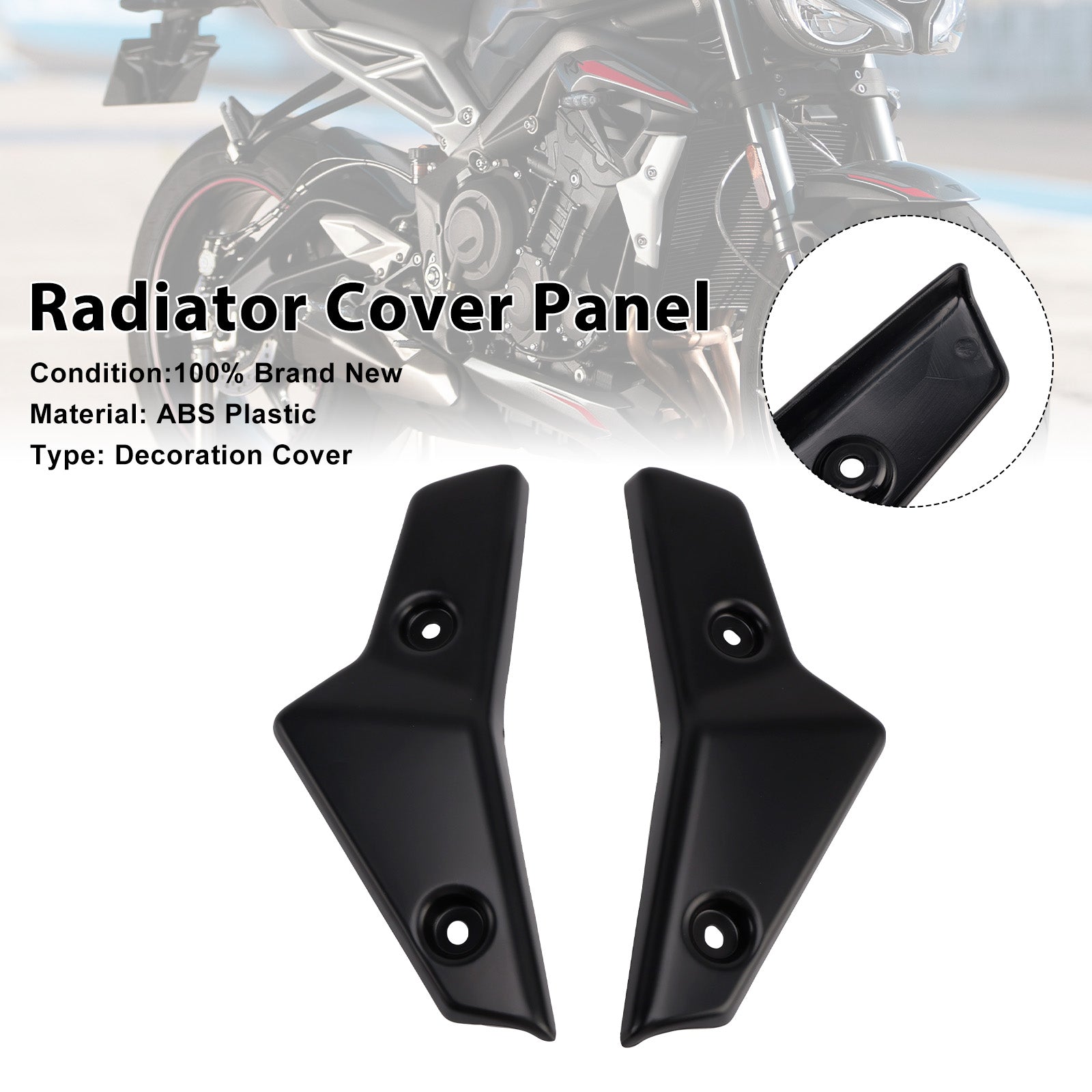 2020-2022 Street Triple 765 R/RS Radiator Side Cover Fairing Panels