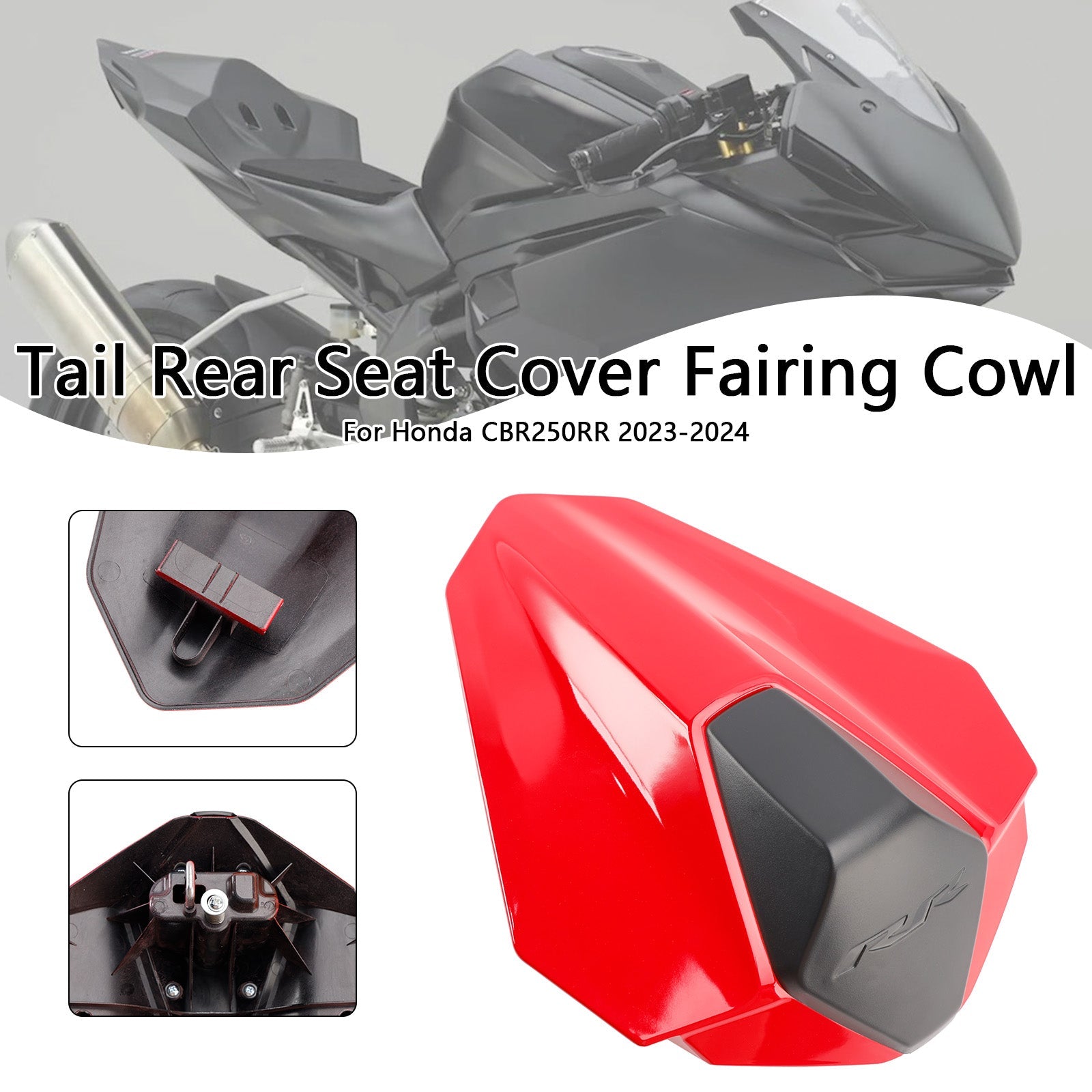 2023-2024 Honda CBR250RR Rear Tail Pillion Seat Fairing Cover