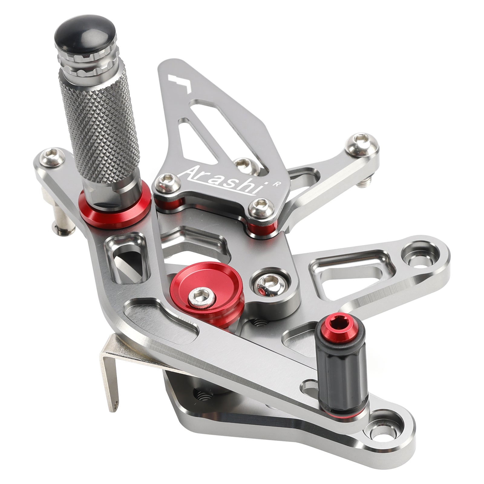 ALUMINUM ADJUSTABLE REAR SET REARSET FOR KAWASAKI ZX636 NINJA ZX-6R 2024 2025