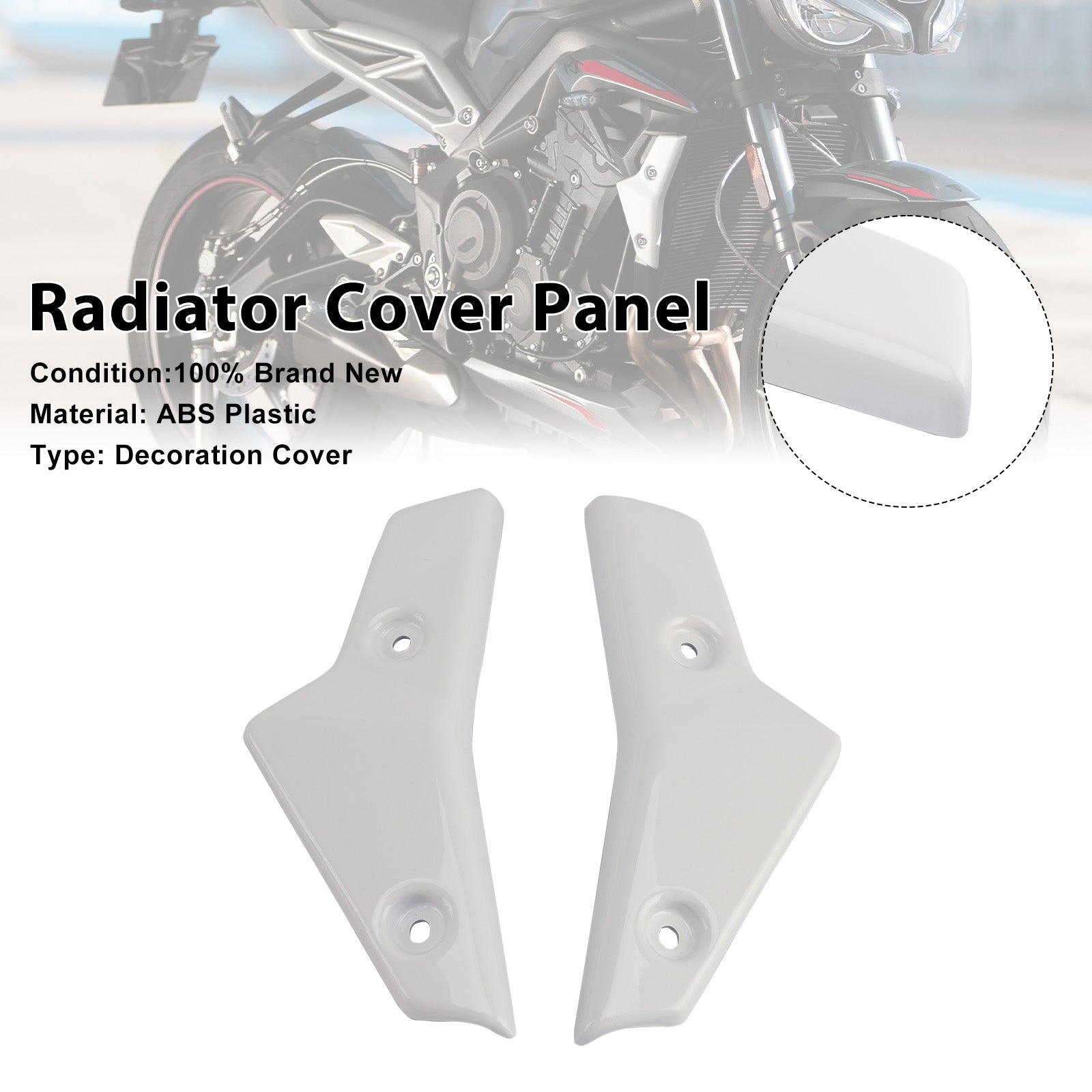 2020-2022 Street Triple 765 R/RS Radiator Side Cover Fairing Panels