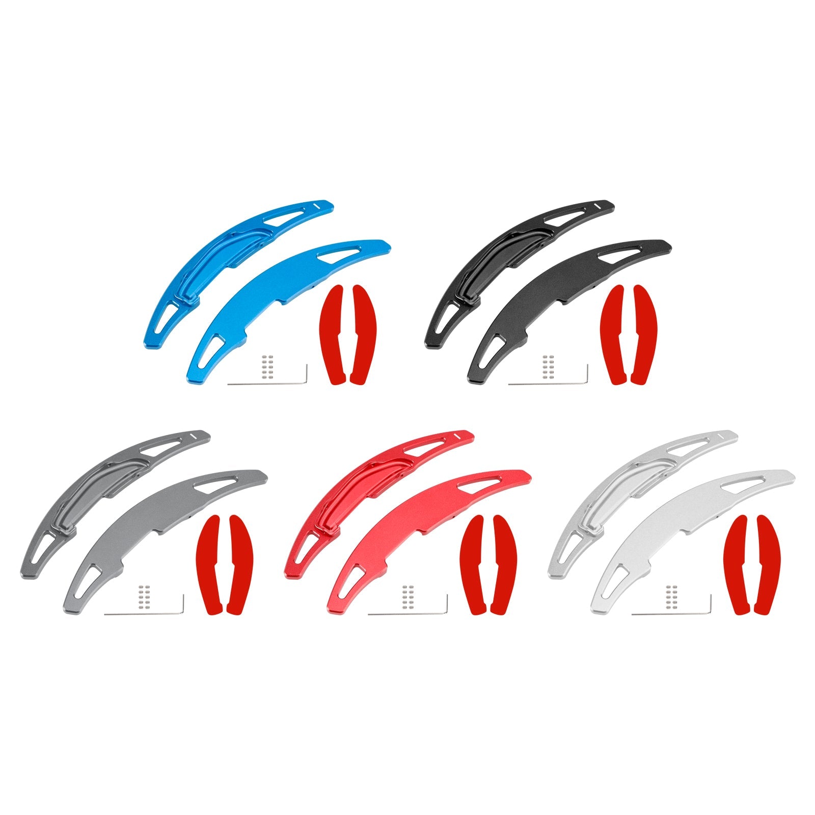 Steering Wheel Paddle Shifter Extension For BMW M3 M4 X5M X6M Aluminium