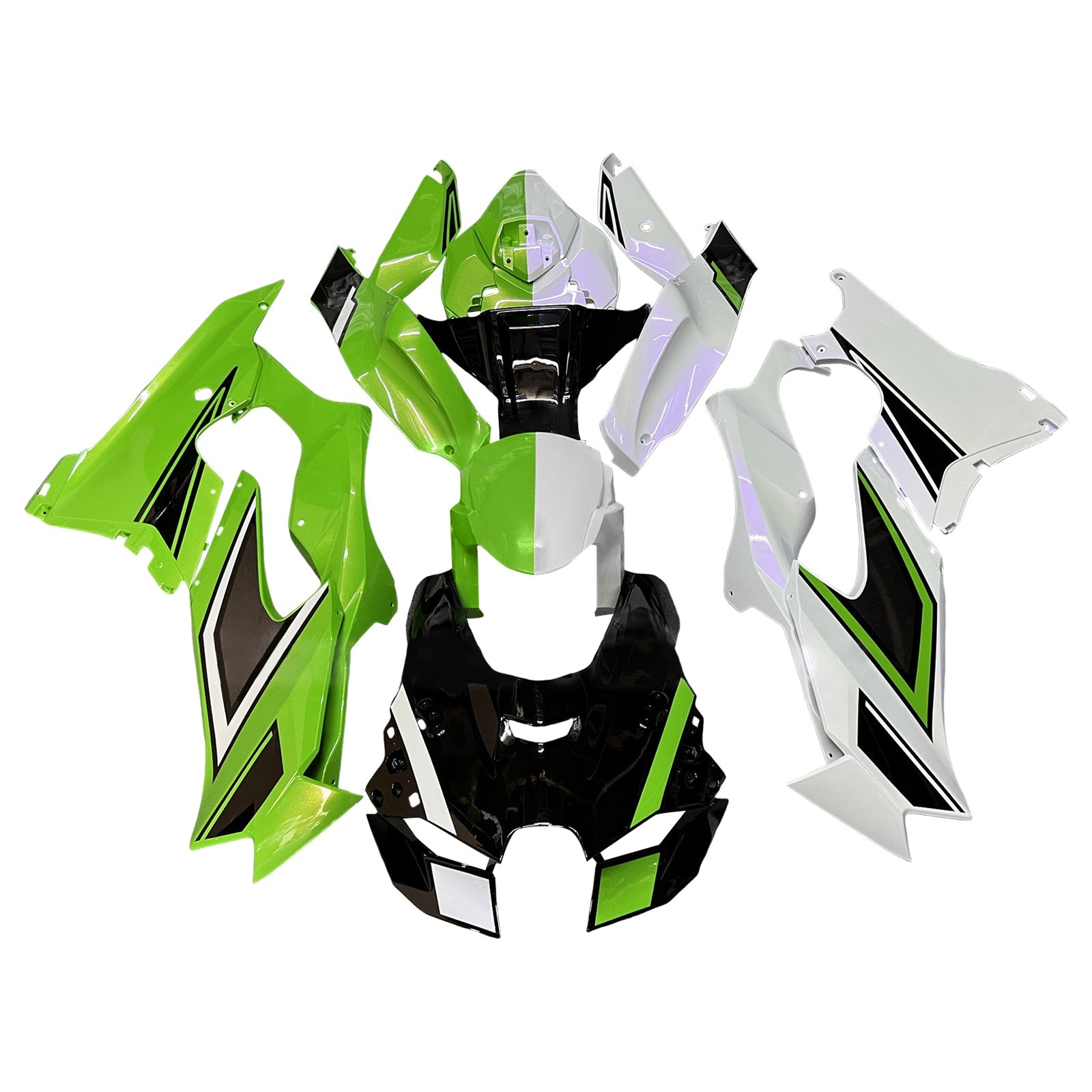 Injection Fairing Kit Bodywork ABS fit For Kawasaki ZX-10R ZX-10RR 2021-2025