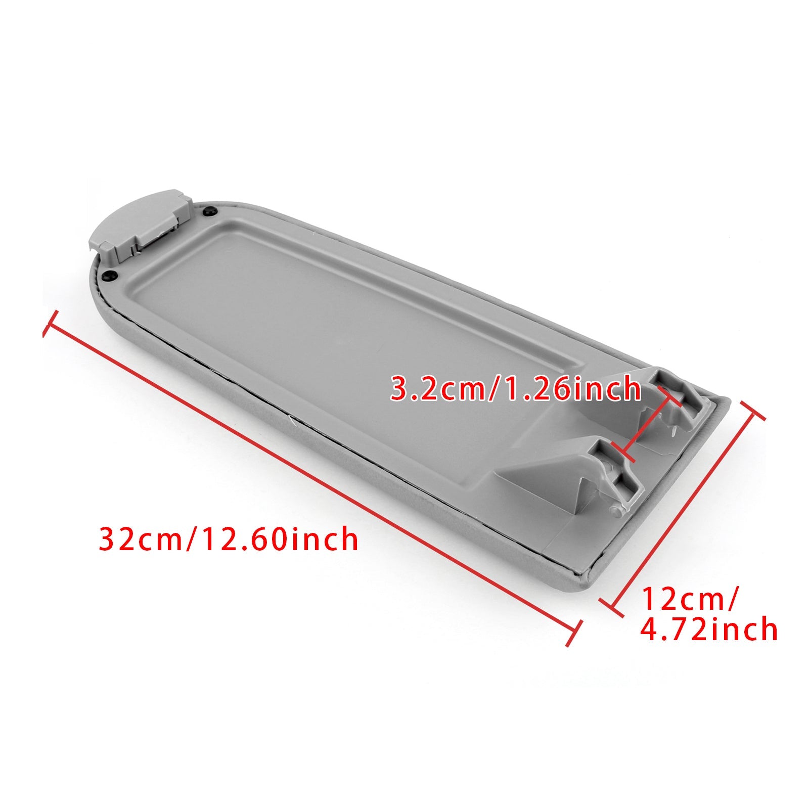 Gray Leather Armrest Centre Console Lid For VW MK4 Jetta Bora Golf 18D867173