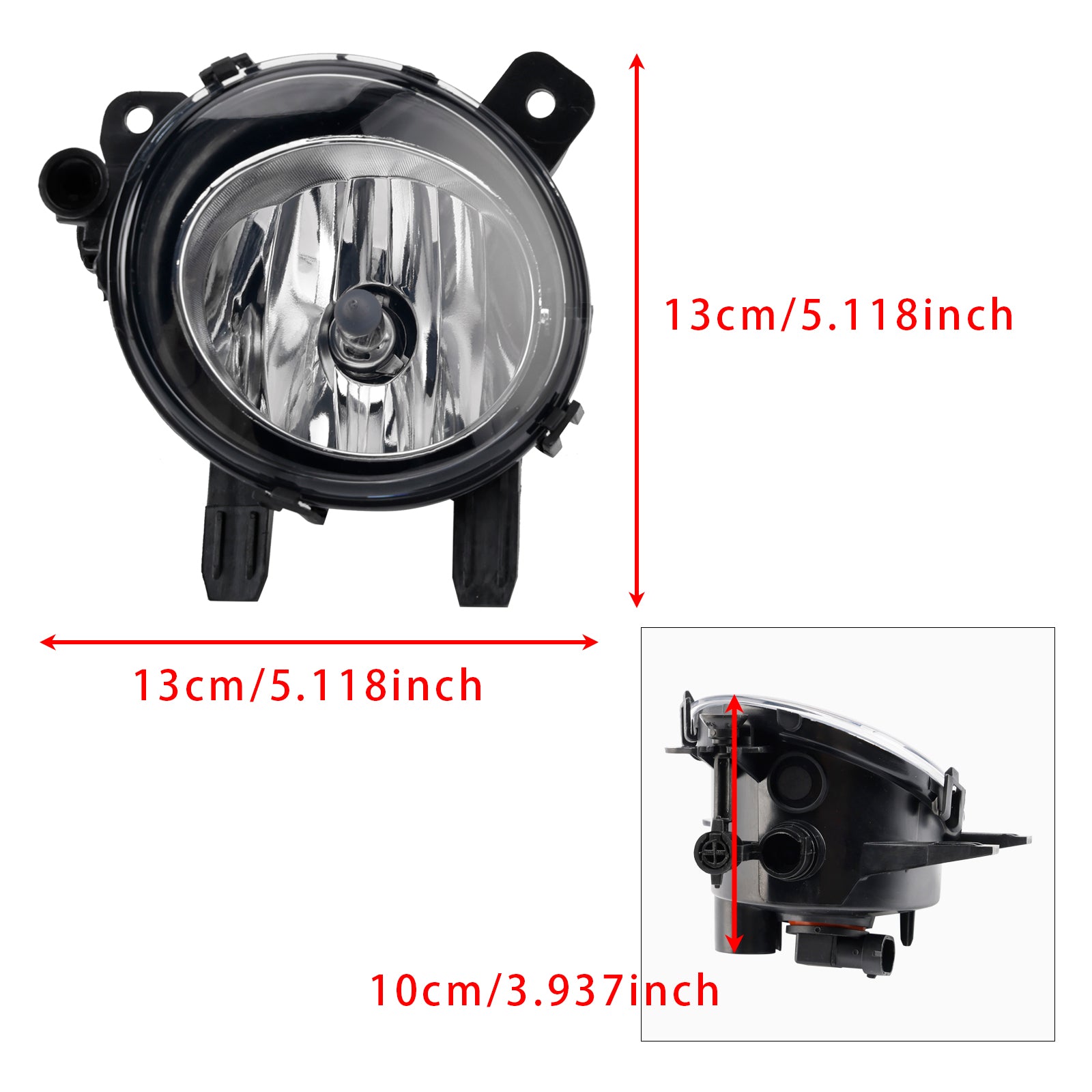 1 Pcs Front Left Fog Light With Bulbs For BMW F20 F21 F30 F31 F80 2011-2019
