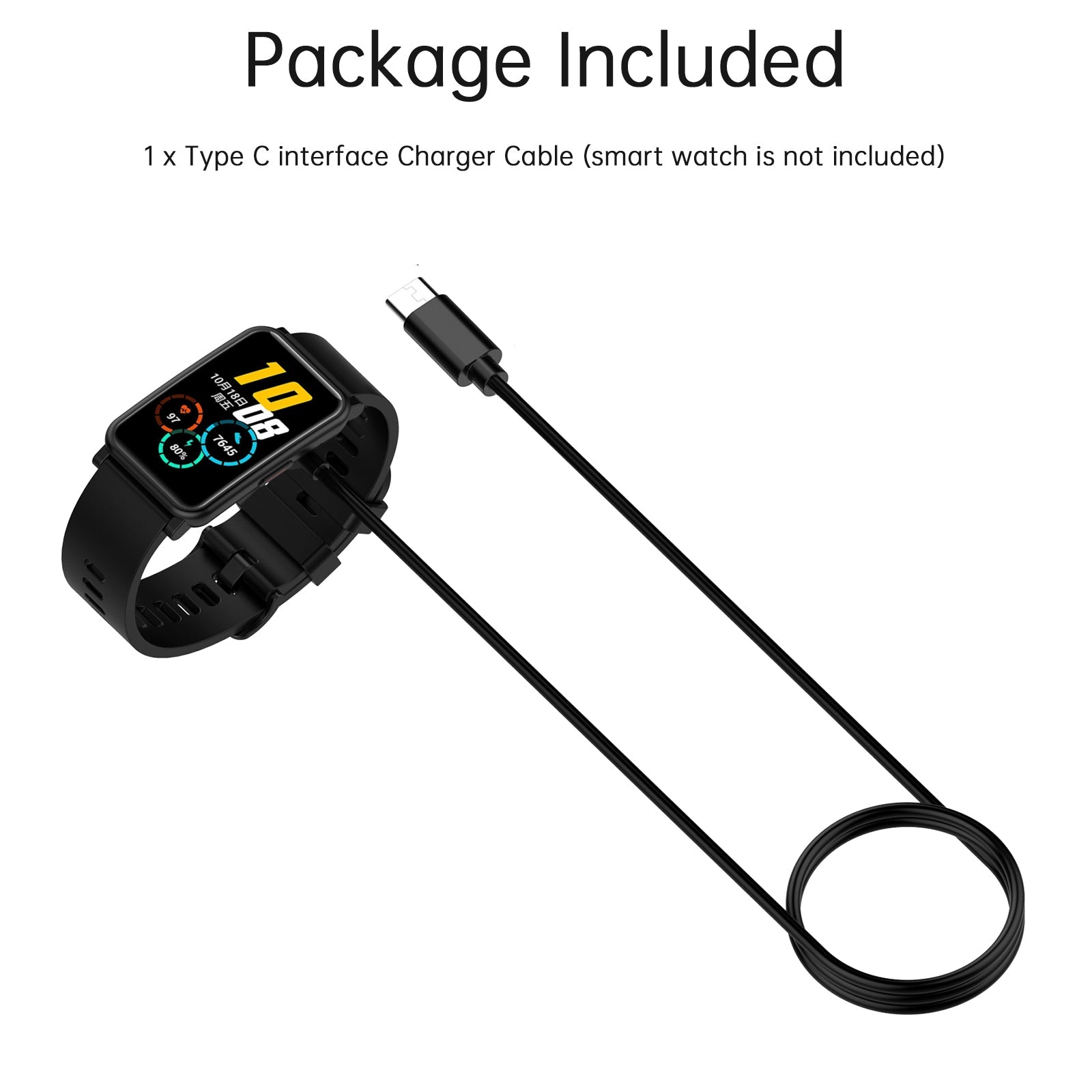 Portable Replacement Charging Cable For Huawei Watch Fit3/2/SE/mini Band 10/9/8