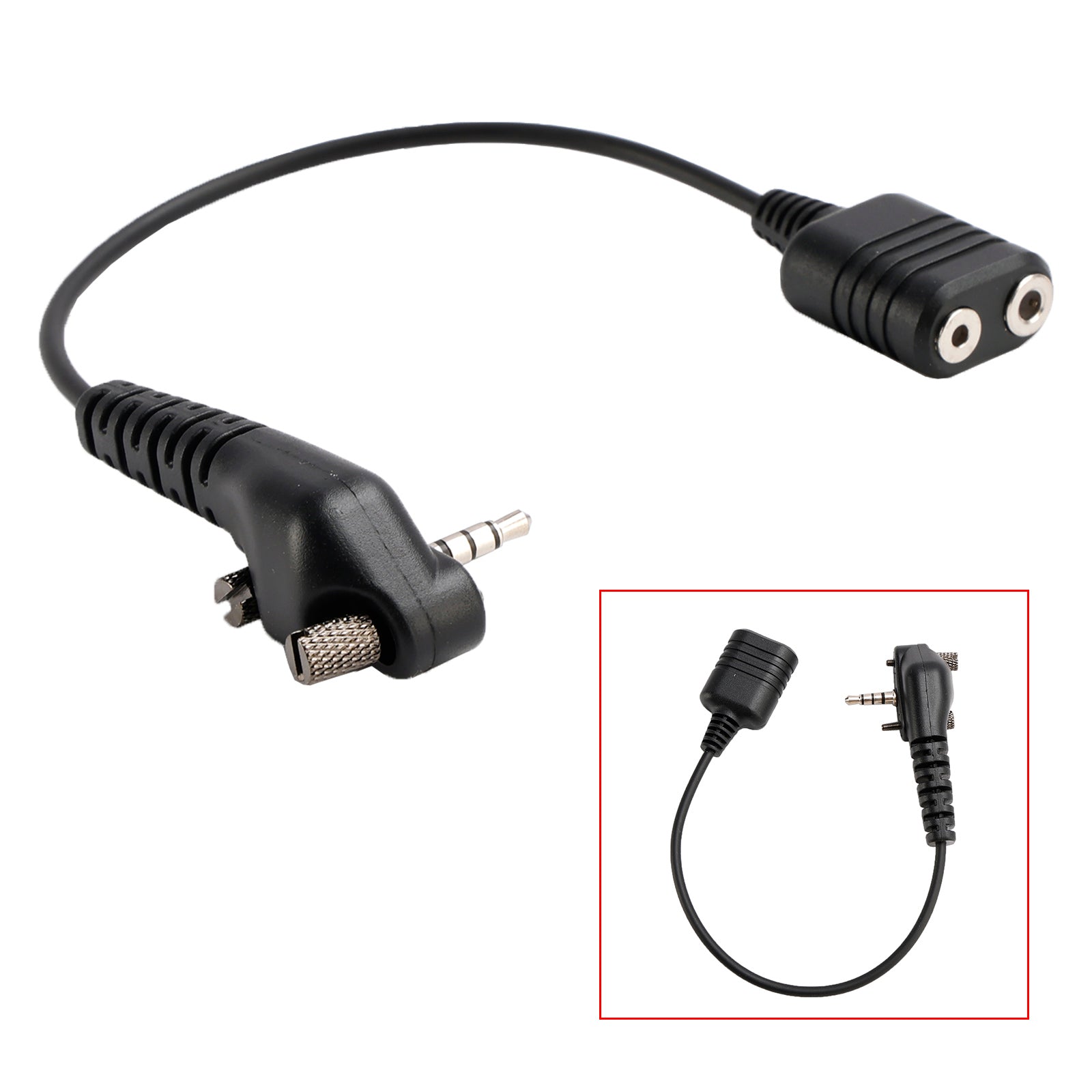 K Interface Headset Port Converter Cable for Vertex VX-228 VX-230 VX-231 VX-298