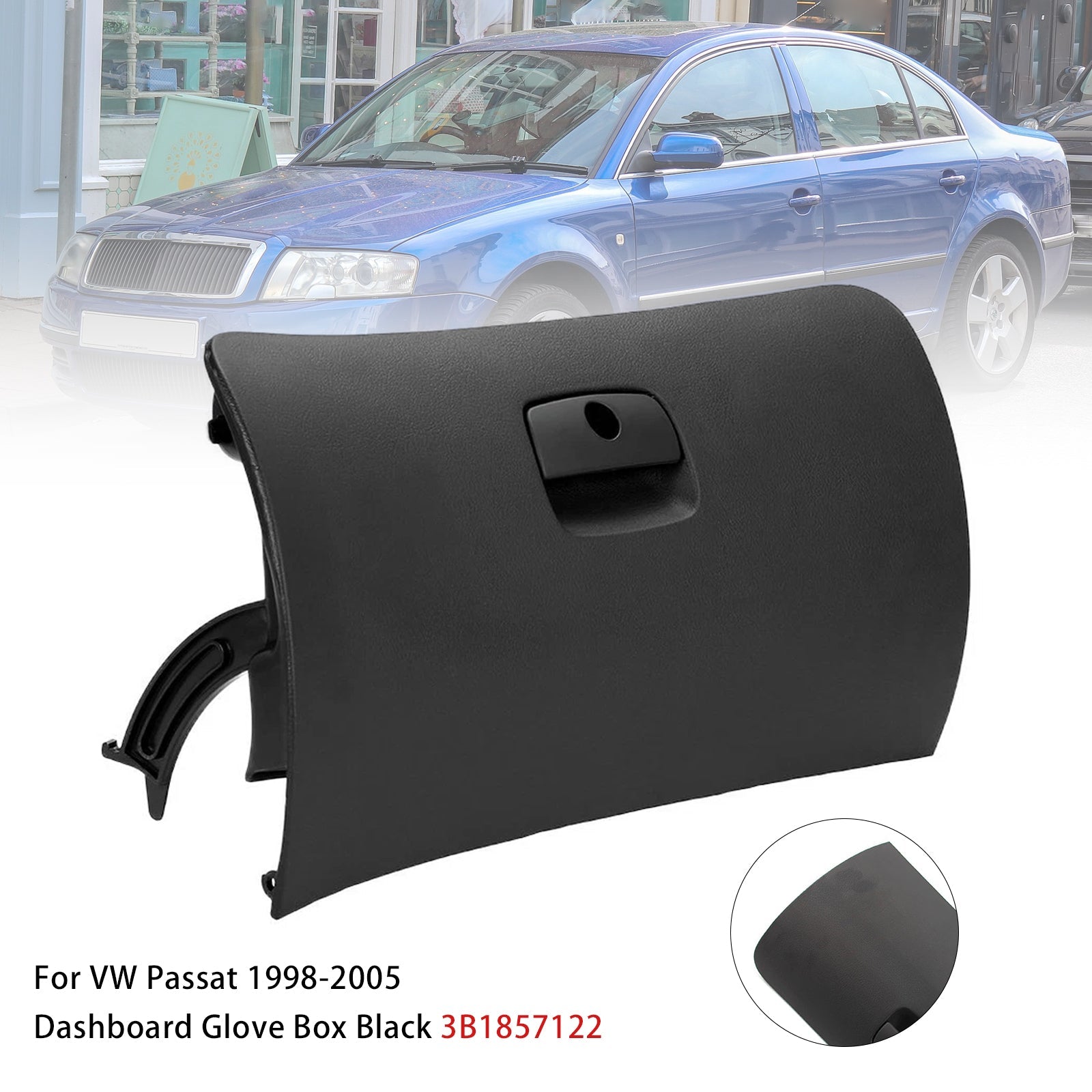Dashboard Glove Box Black 3B1857122 For VW Passat 1998-2005