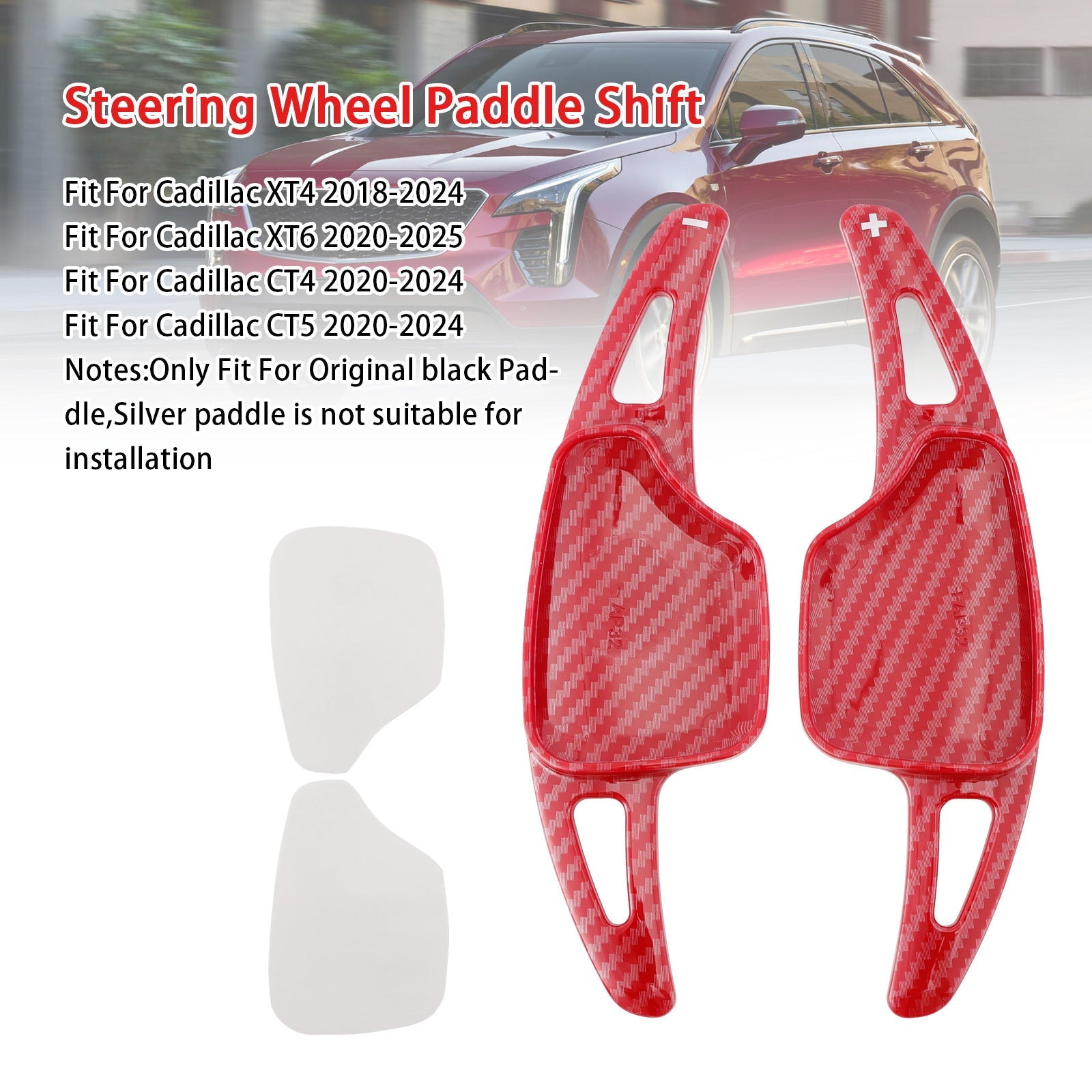 Steering Wheel Paddle Shifter Extension For Cadillac XT4