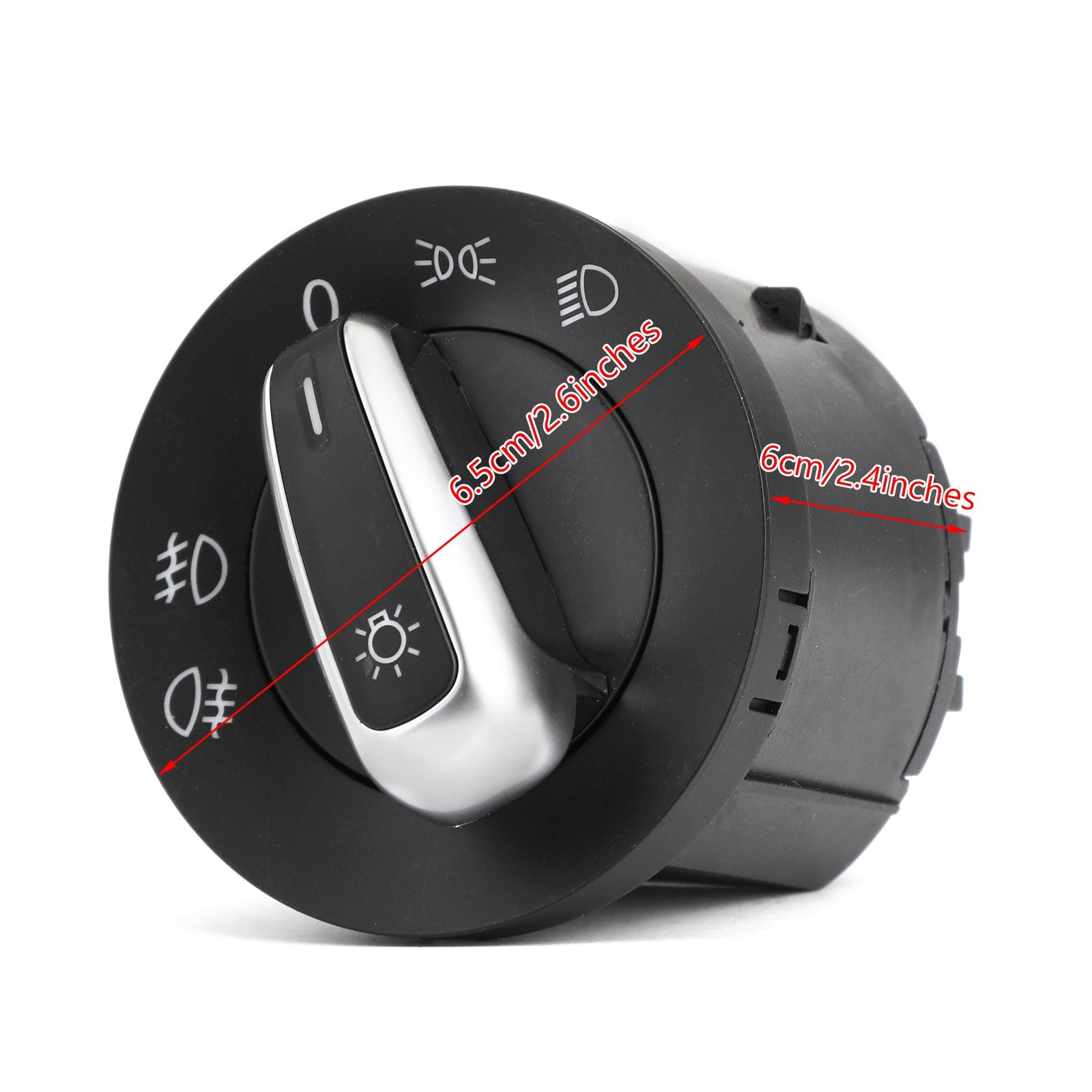 2008-2012 VW Golf MK6 Headlight & Both Fog Light Switch 3C8941431C