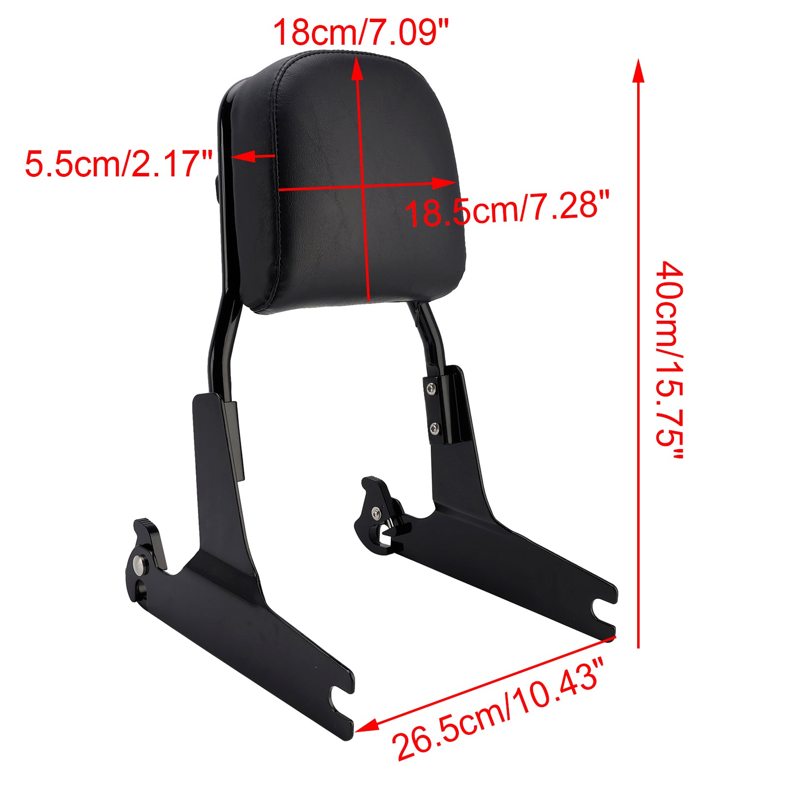 2000-2017 Softail Sissy Bar Passenger Sissy Bar Backrest