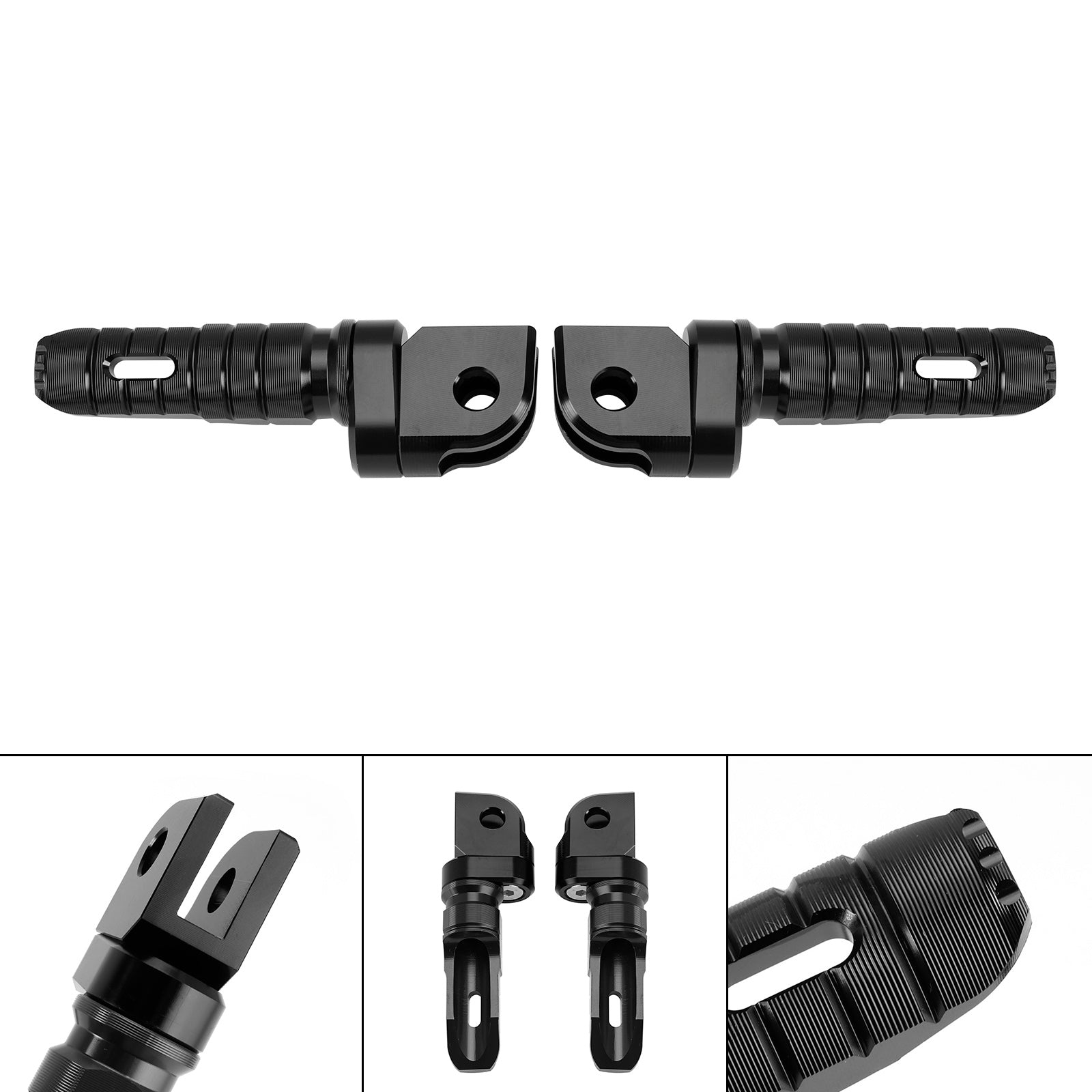 Front Footrests Foot Pegs fit for KAWASAKI ZX-4R ZX-4RR 24-25 NINJA 400 2018-2024