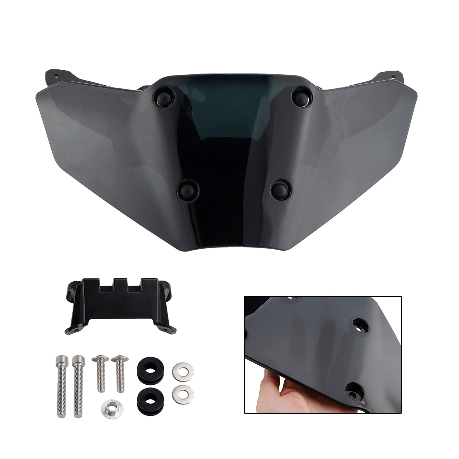 2024-2025 야마하 MT-09/SP ABS 오토바이 윈드실드 윈드스크린