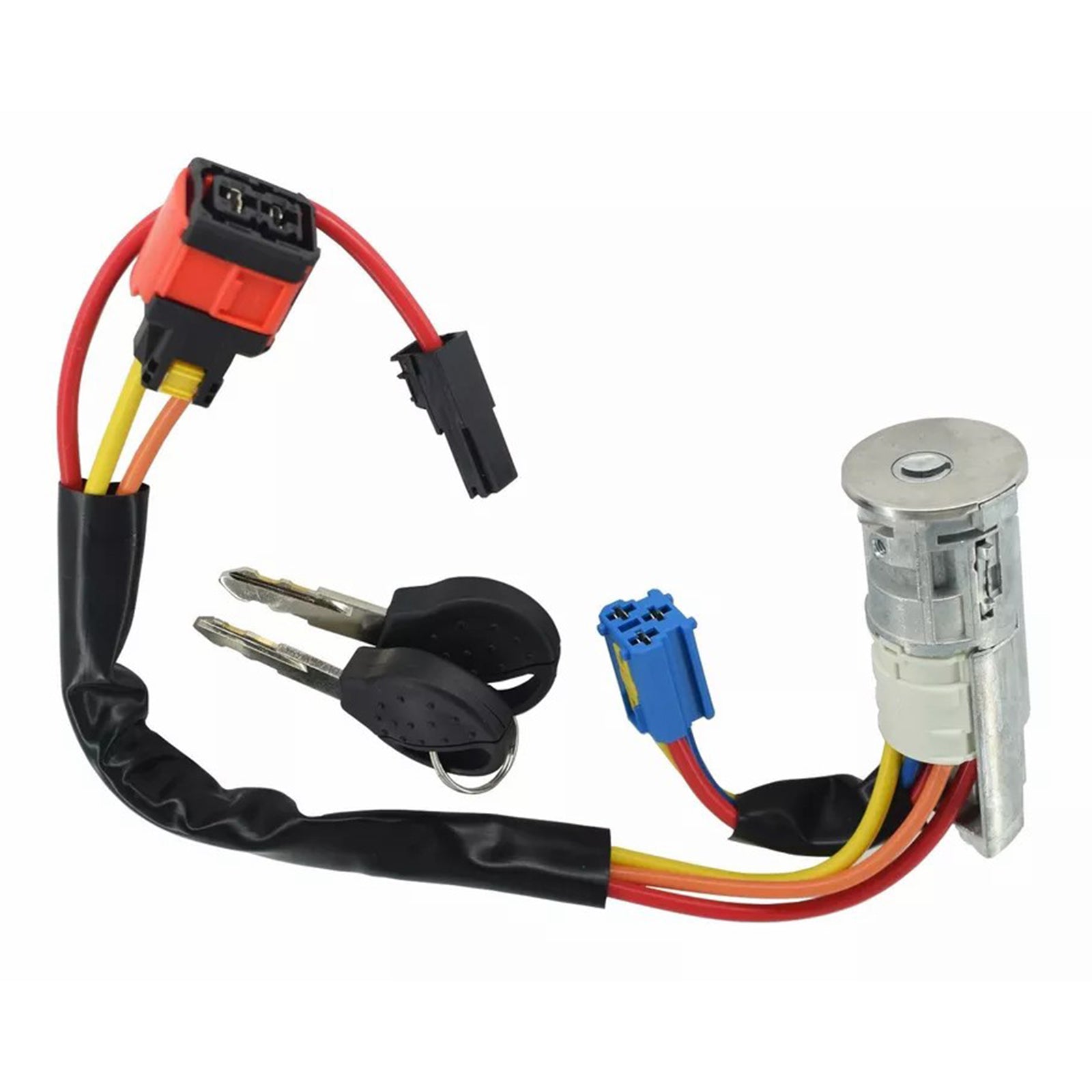 Ignition Lock Starter Switch with 2 Keys For Peugeot 206 Citroen Picasso