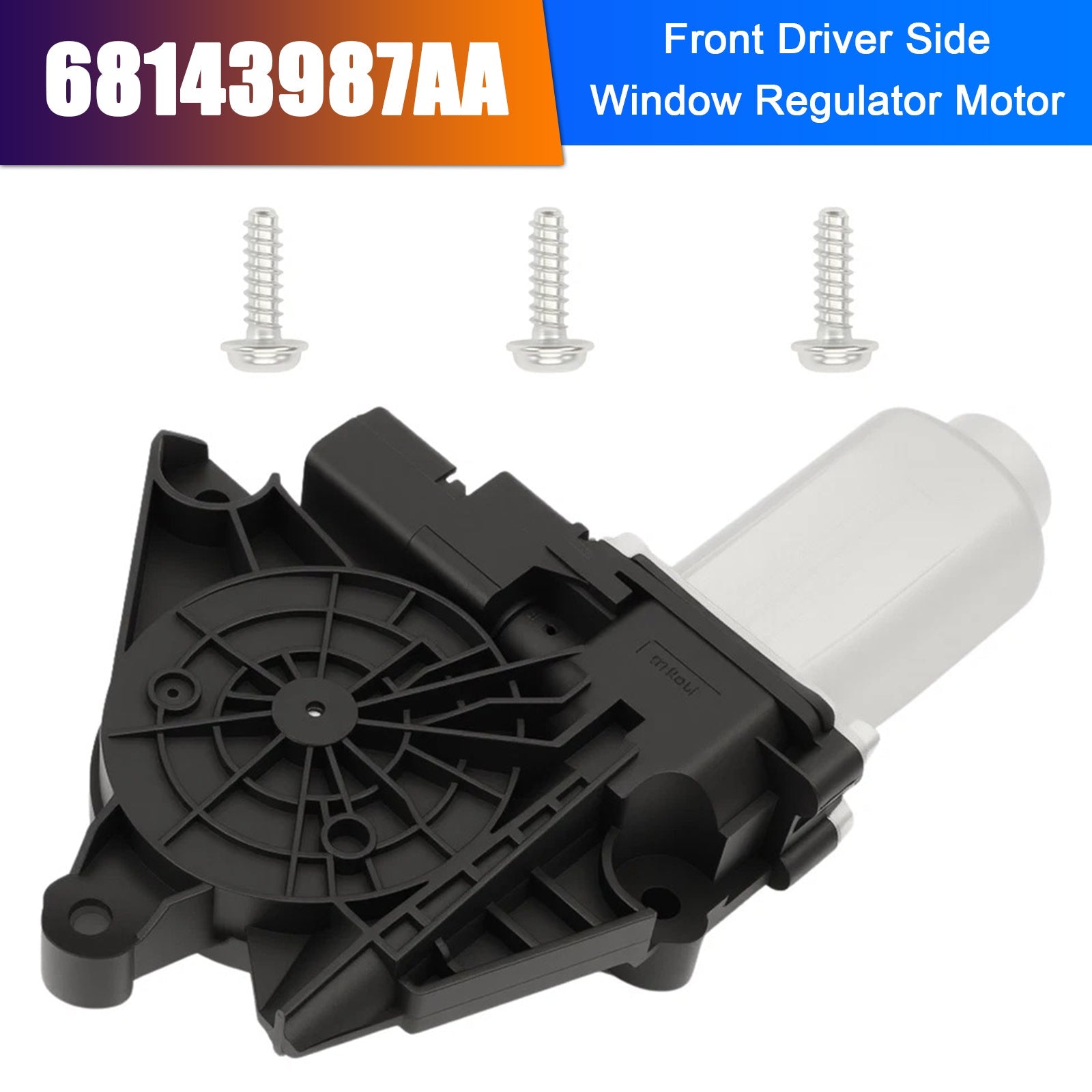 2011-2023 Charger 300 Front Driver Side Window Regulator Motor 68143987AA