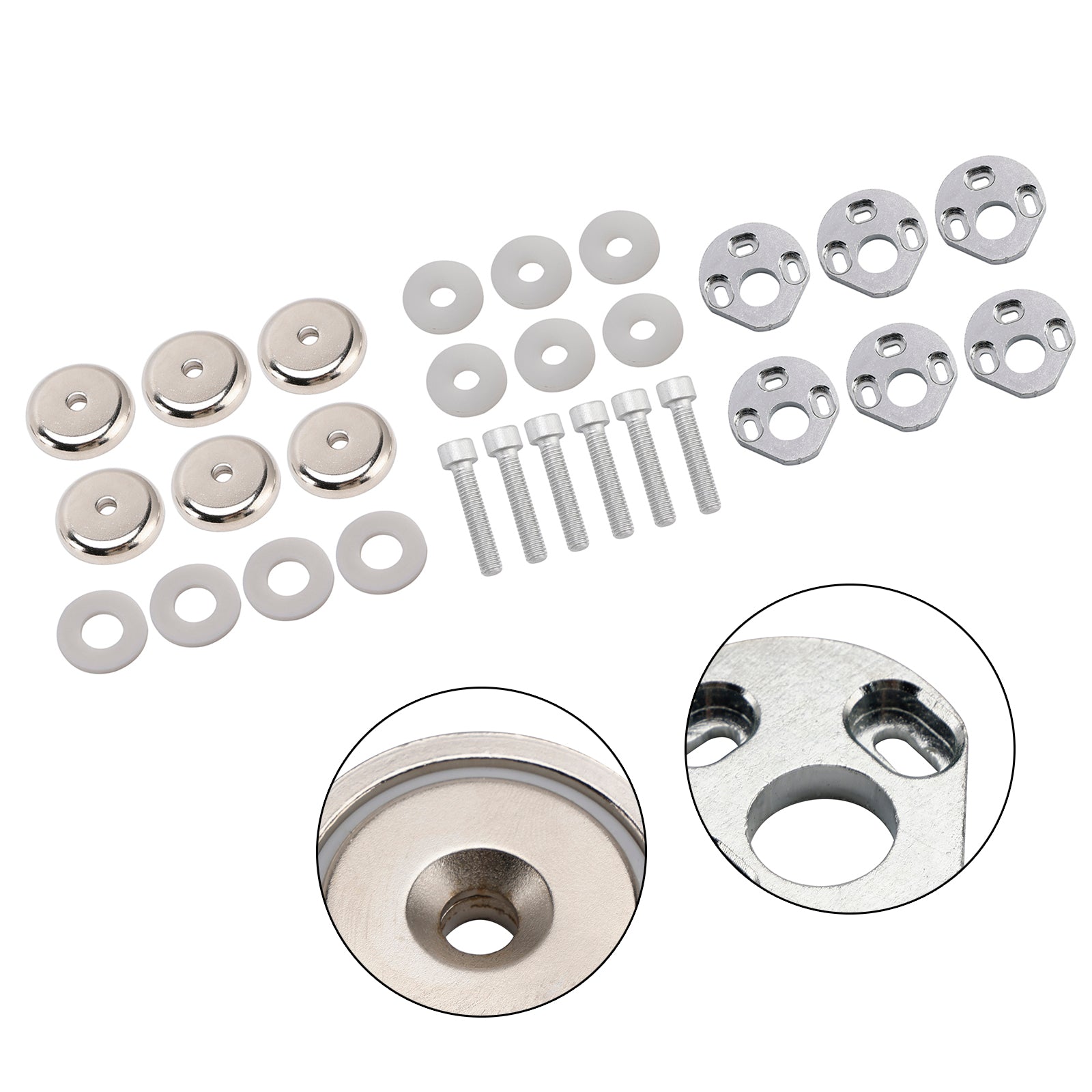 Magnetic Side View Mirror Mounts Set For Can-Am Spyder Rt Rt-L Rt-S 2011-2017