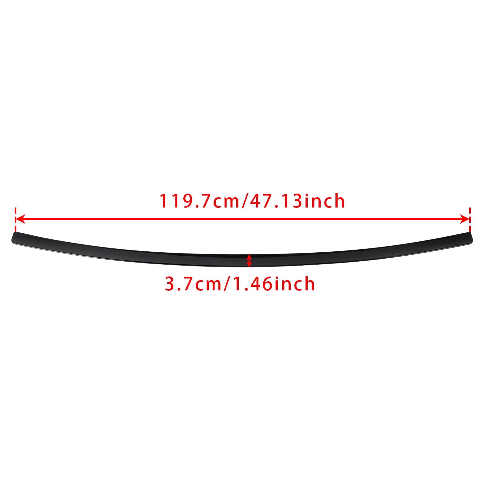 Gloss Black Rear Boot Spoiler For BMW 5 Series E39 Sedan 525i 530i M5 97-03